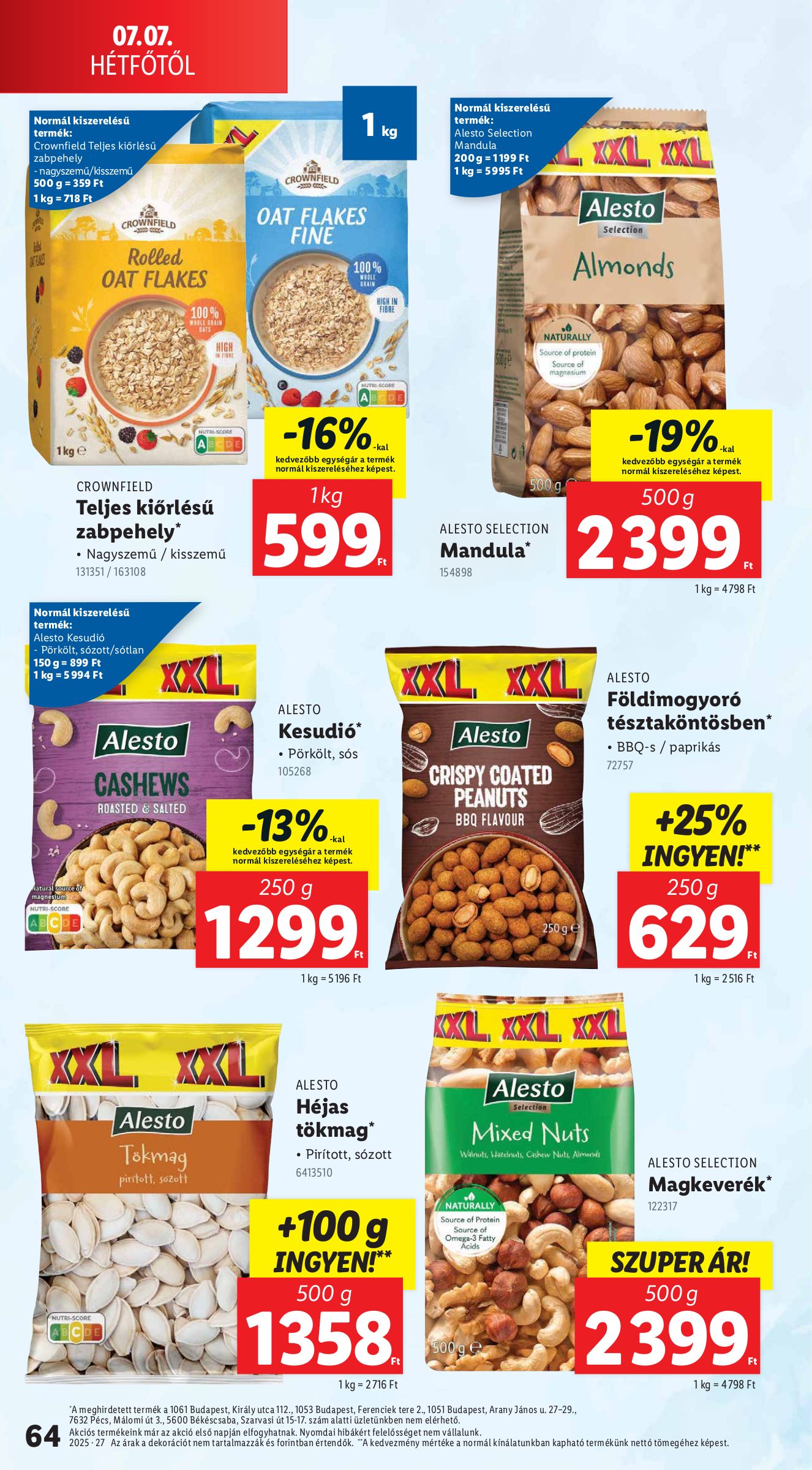lidl - Lidl akciós újság, érvényes 07.03. - 07.09. - page: 64 lidl - Lidl akciós újság, érvényes 07.03. - 07.09. - page: 64