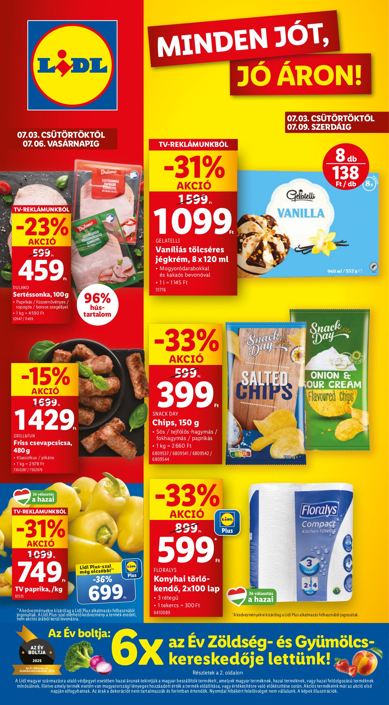 lidl - Lidl akciós újság, érvényes 07.03. - 07.09.