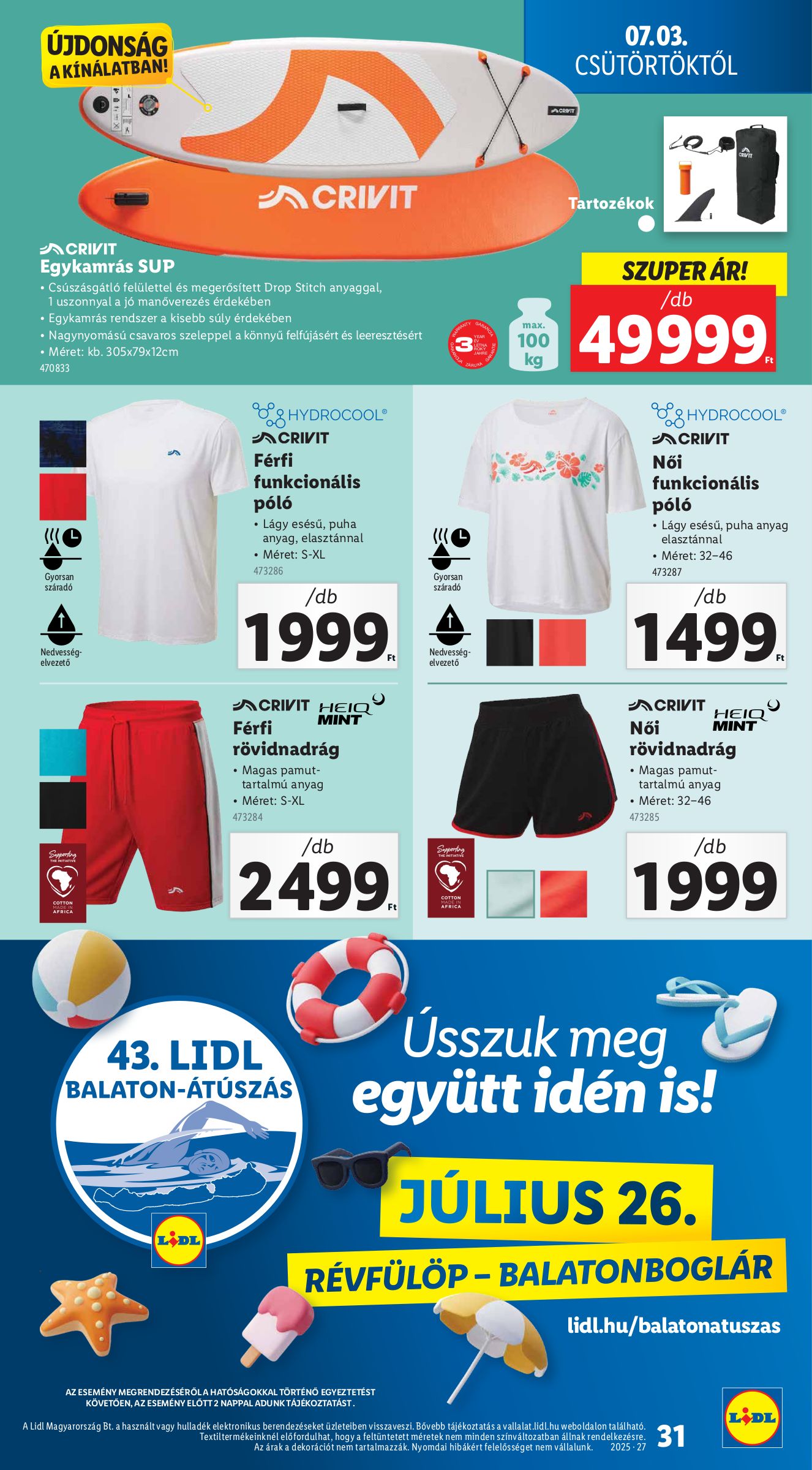 lidl - Lidl akciós újság, érvényes 07.03. - 07.09. - page: 31 lidl - Lidl akciós újság, érvényes 07.03. - 07.09. - page: 31