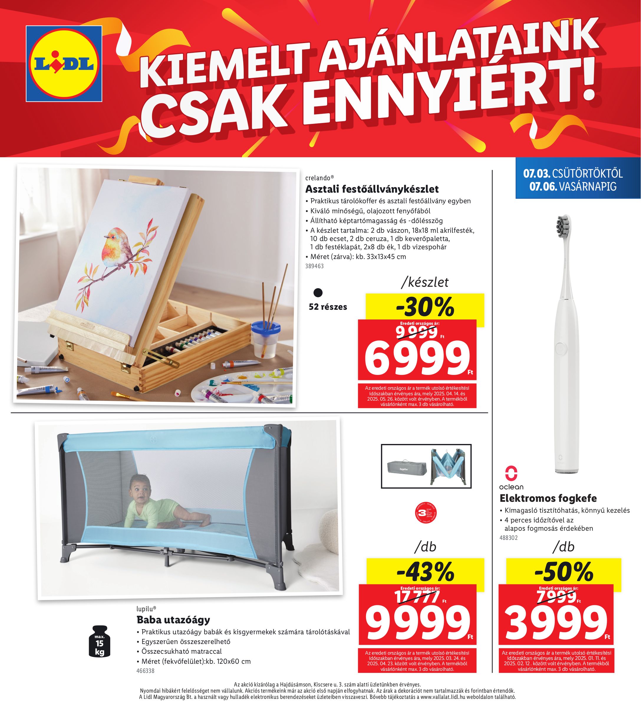 lidl - Lidl - Hajdúsámson akciós újság, érvényes 07.03. - 07.06. - page: 8