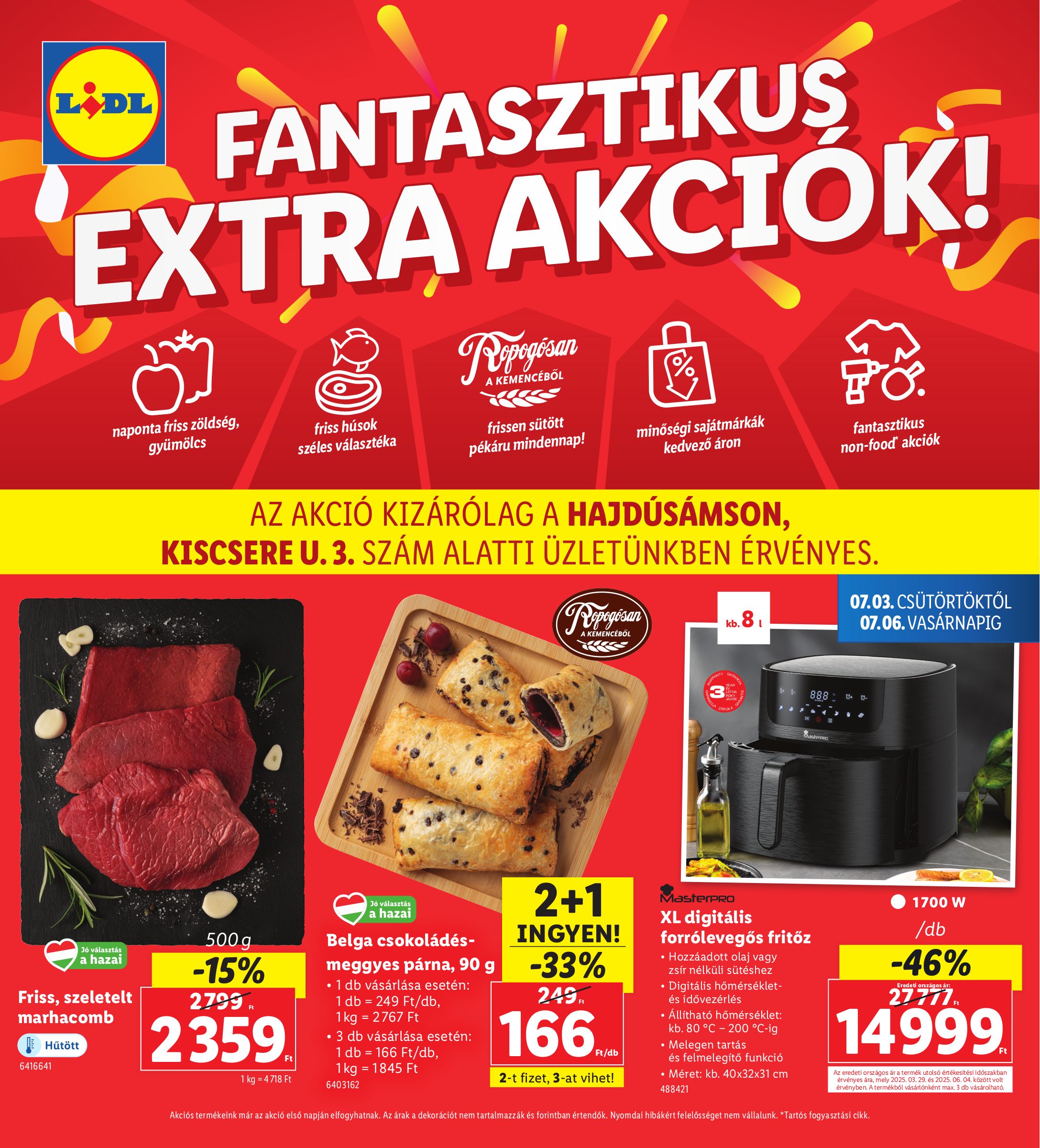 lidl - Lidl - Hajdúsámson akciós újság, érvényes 07.03. - 07.06.