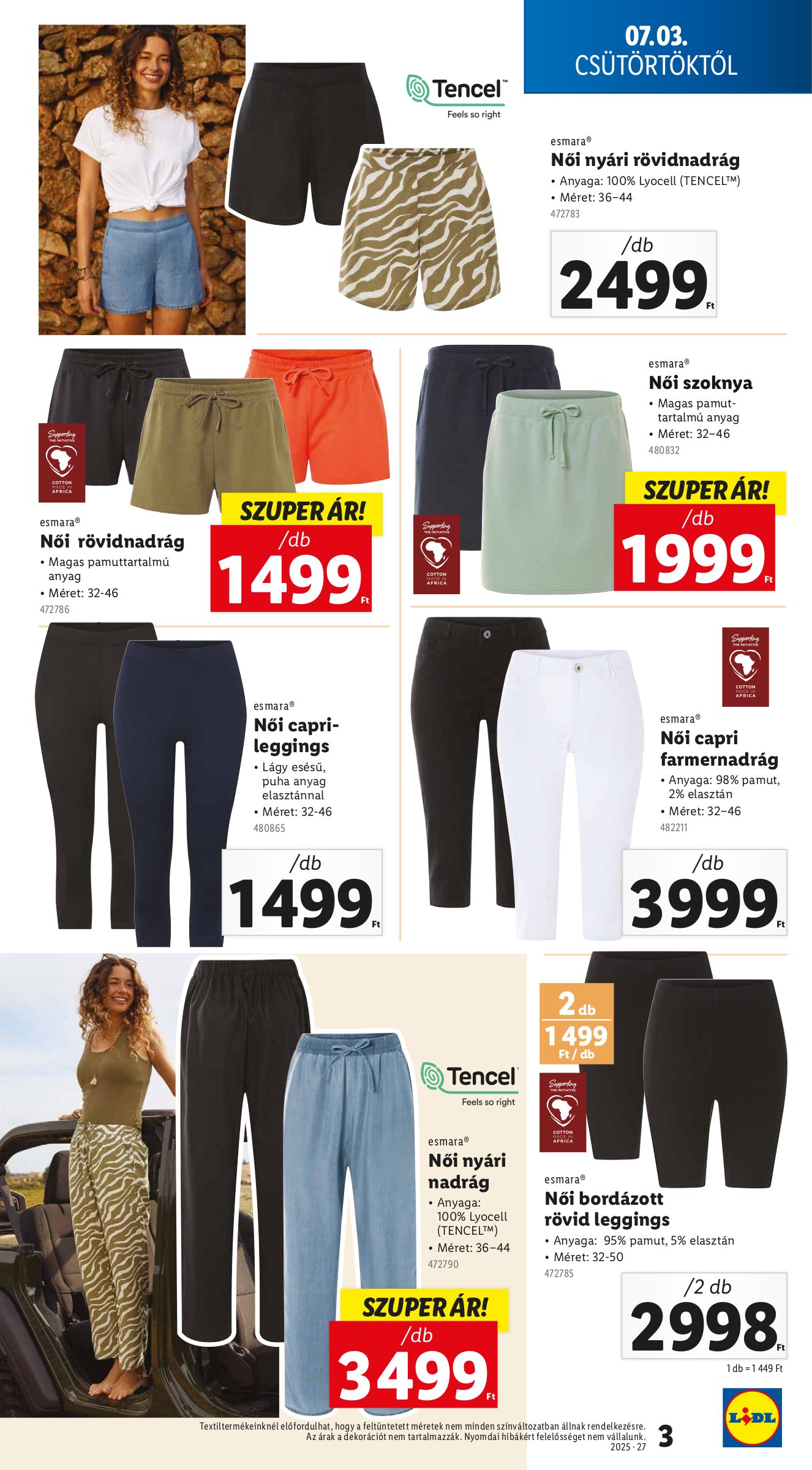 lidl - Lidl - Nonfood akciós újság, érvényes 07.03. - 07.09. - page: 3