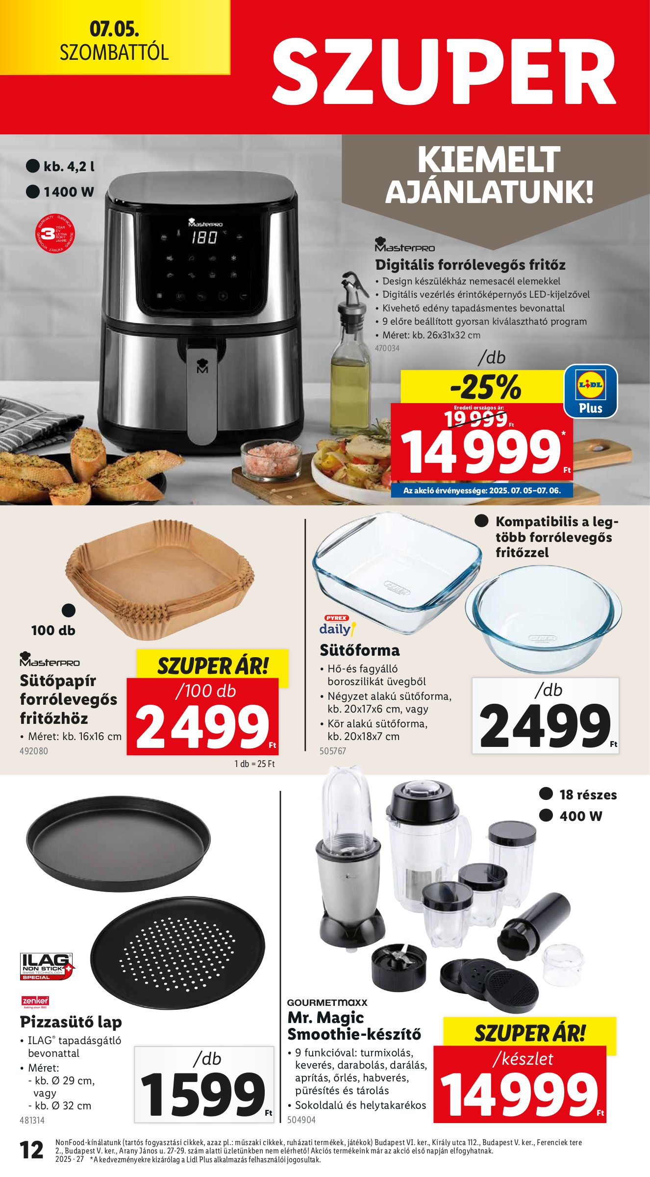 lidl - Lidl - Nonfood akciós újság, érvényes 07.03. - 07.09. - page: 12