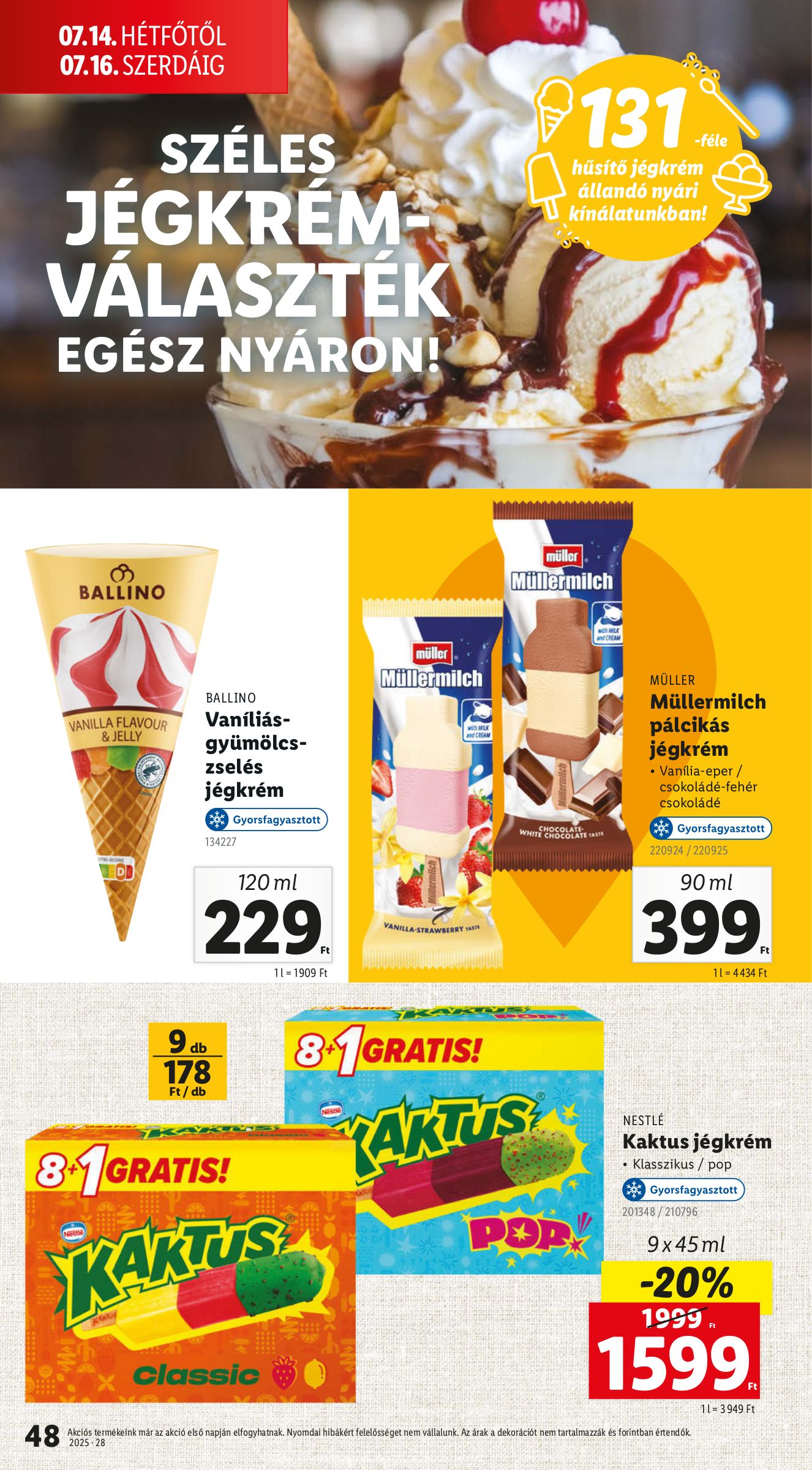 lidl - Lidl akciós újság, érvényes 07.10. - 07.16. - page: 48 lidl - Lidl akciós újság, érvényes 07.10. - 07.16. - page: 48