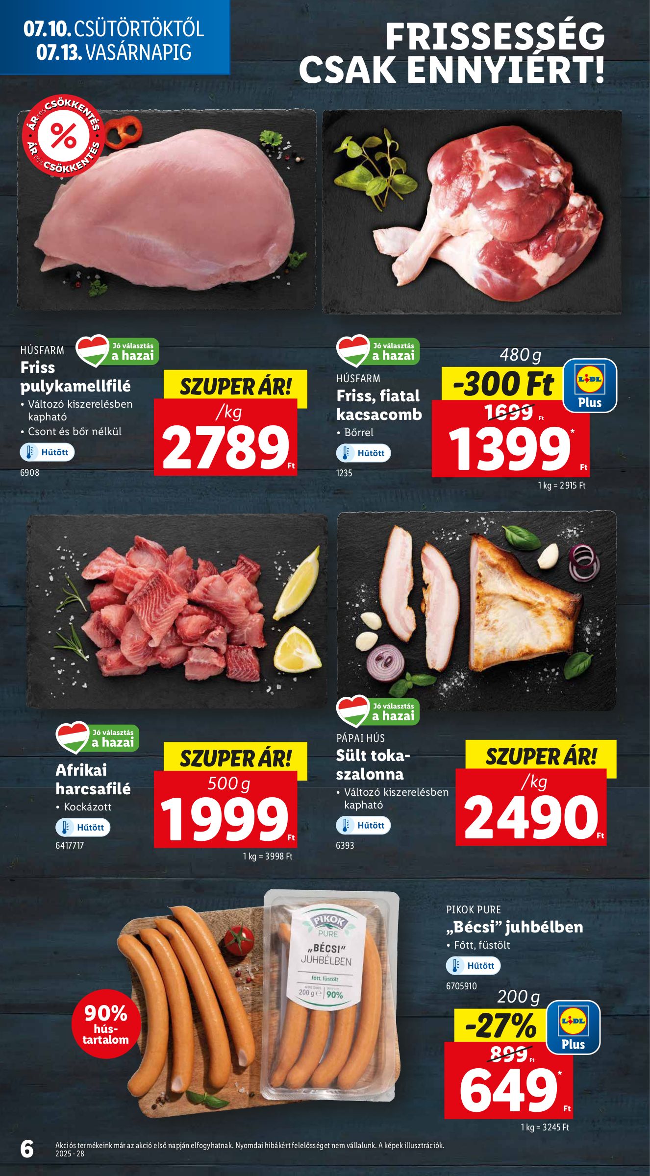 lidl - Lidl akciós újság, érvényes 07.10. - 07.16. - page: 6 lidl - Lidl akciós újság, érvényes 07.10. - 07.16. - page: 6