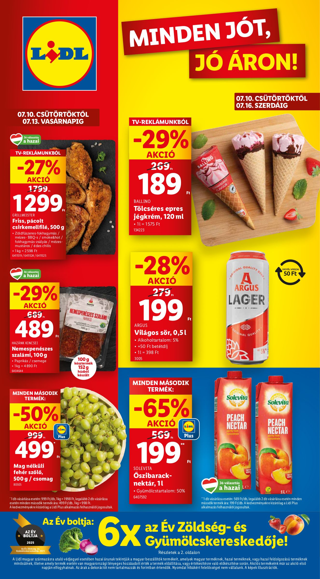 lidl - Lidl akciós újság, érvényes 07.10. - 07.16.