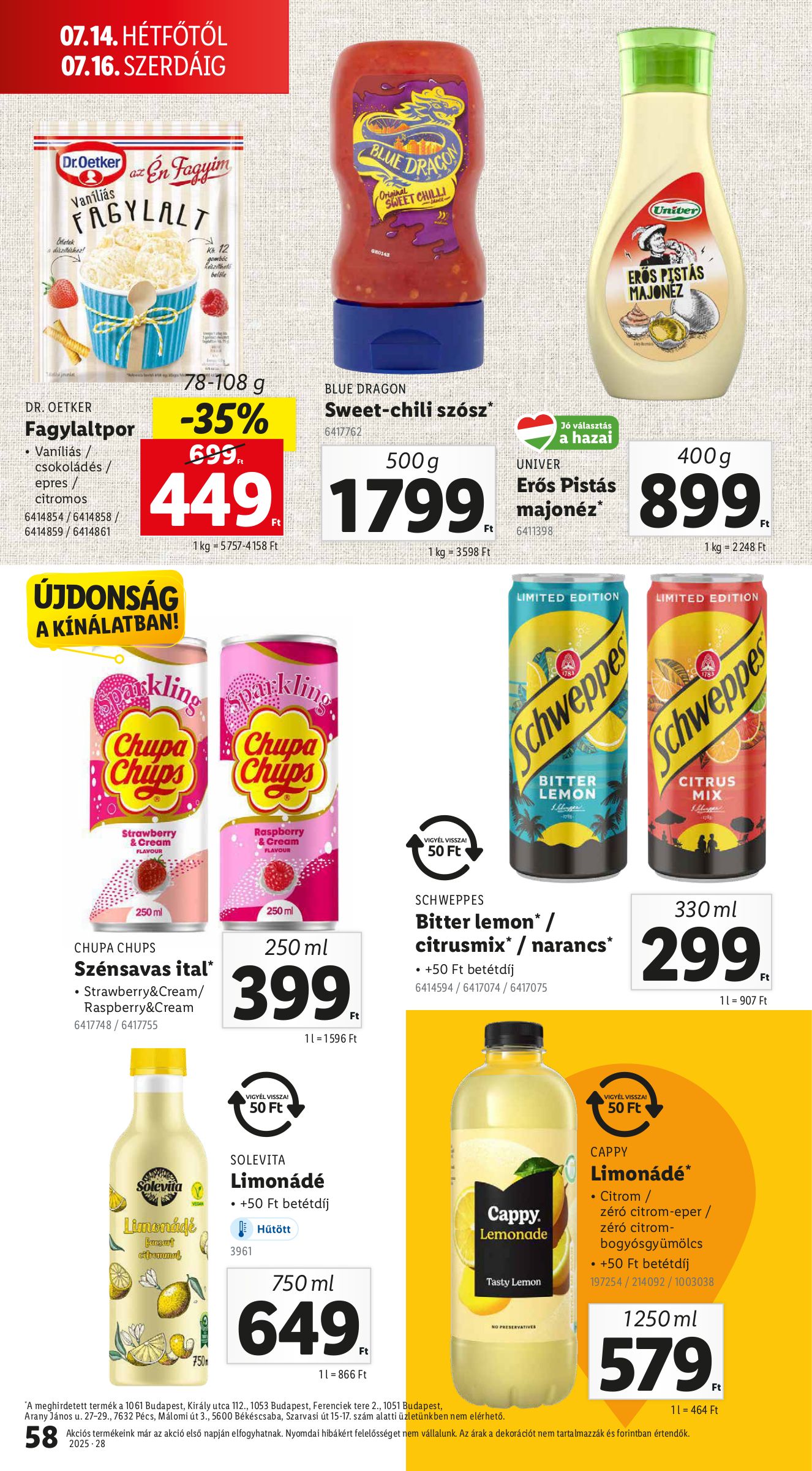 lidl - Lidl akciós újság, érvényes 07.10. - 07.16. - page: 58 lidl - Lidl akciós újság, érvényes 07.10. - 07.16. - page: 58