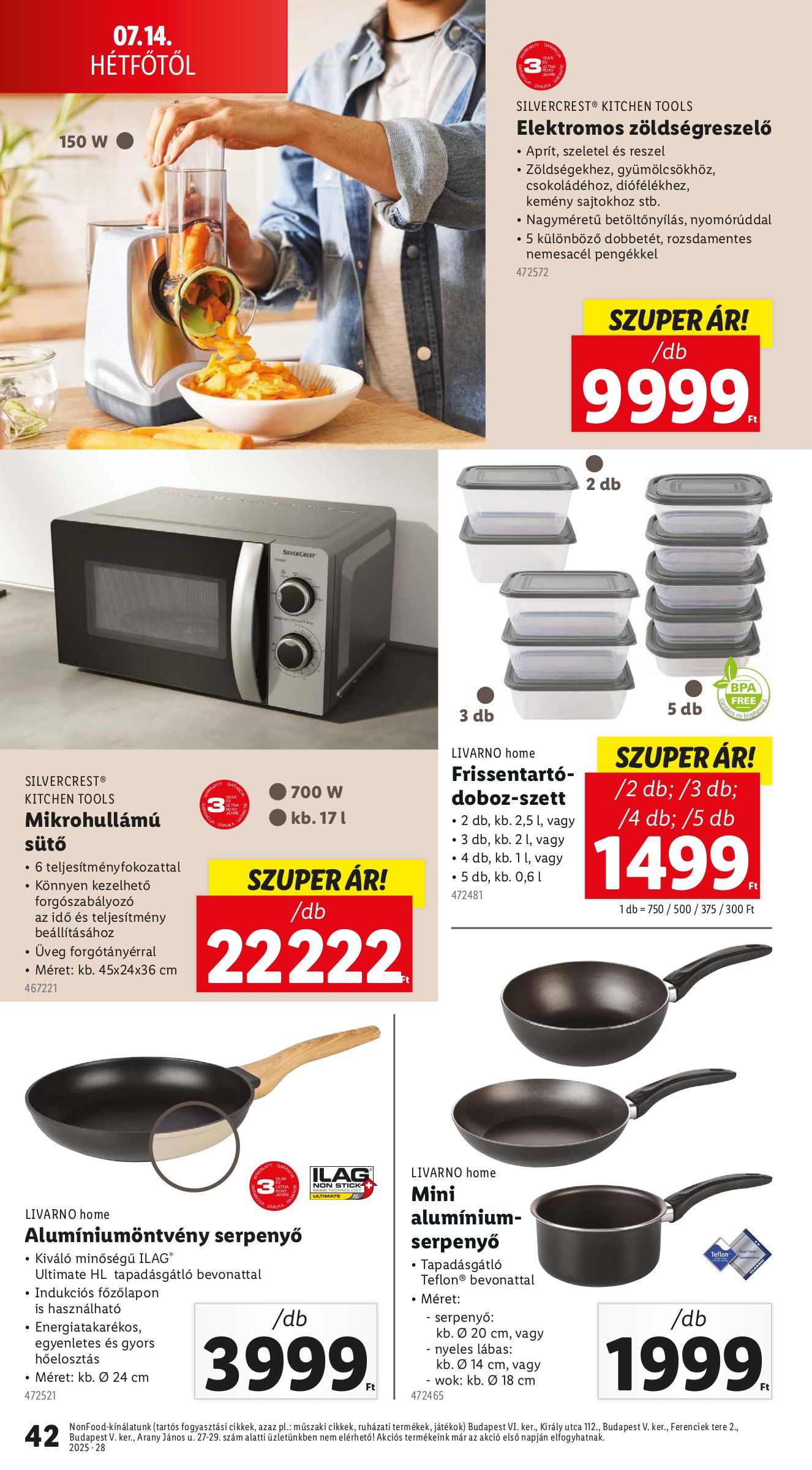 lidl - Lidl akciós újság, érvényes 07.10. - 07.16. - page: 42 lidl - Lidl akciós újság, érvényes 07.10. - 07.16. - page: 42