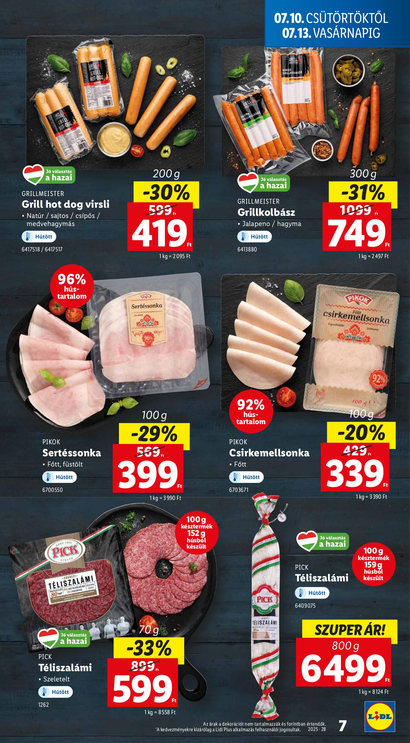 lidl - Lidl akciós újság, érvényes 07.10. - 07.16. - page: 7 lidl - Lidl akciós újság, érvényes 07.10. - 07.16. - page: 7