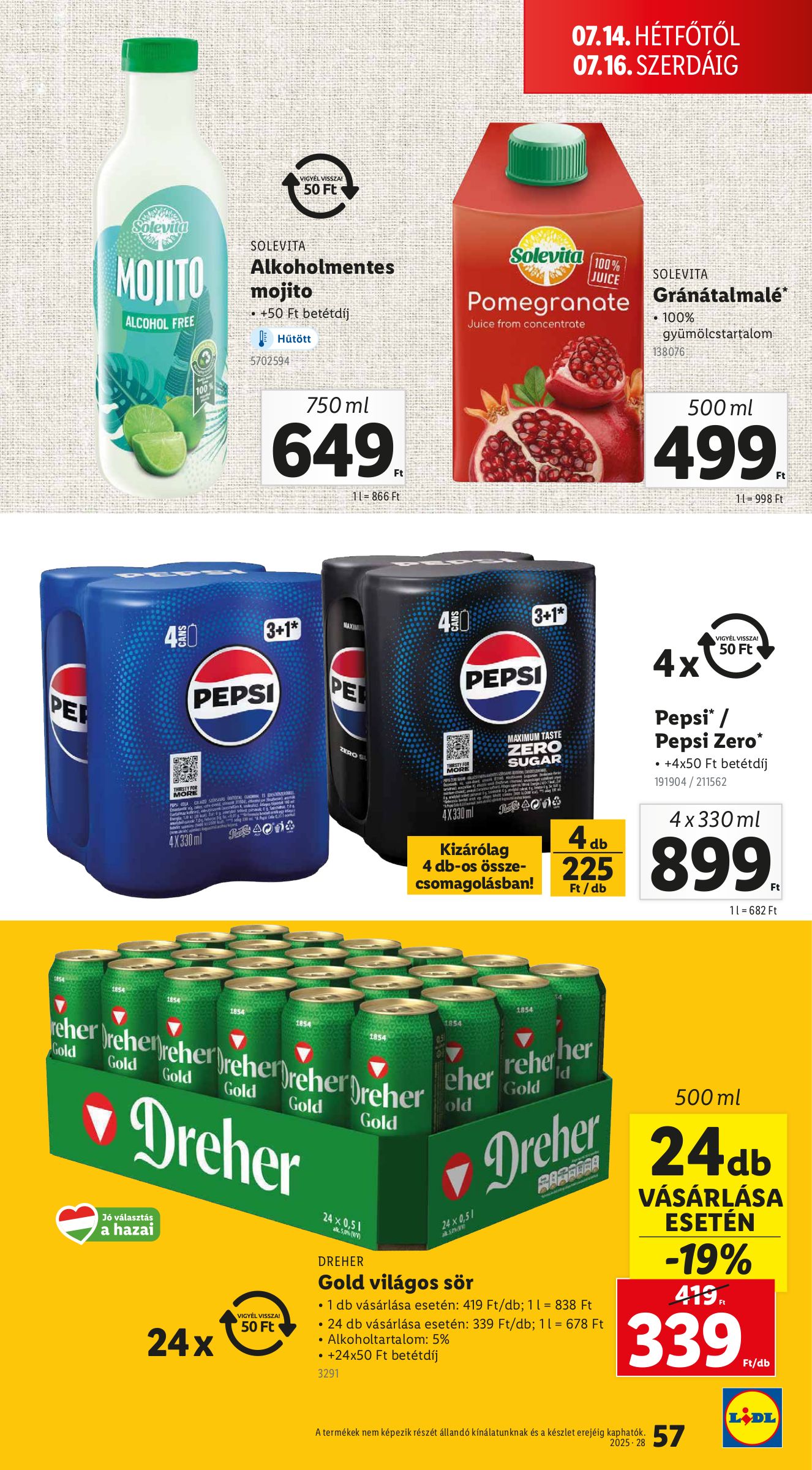 lidl - Lidl akciós újság, érvényes 07.10. - 07.16. - page: 57 lidl - Lidl akciós újság, érvényes 07.10. - 07.16. - page: 57