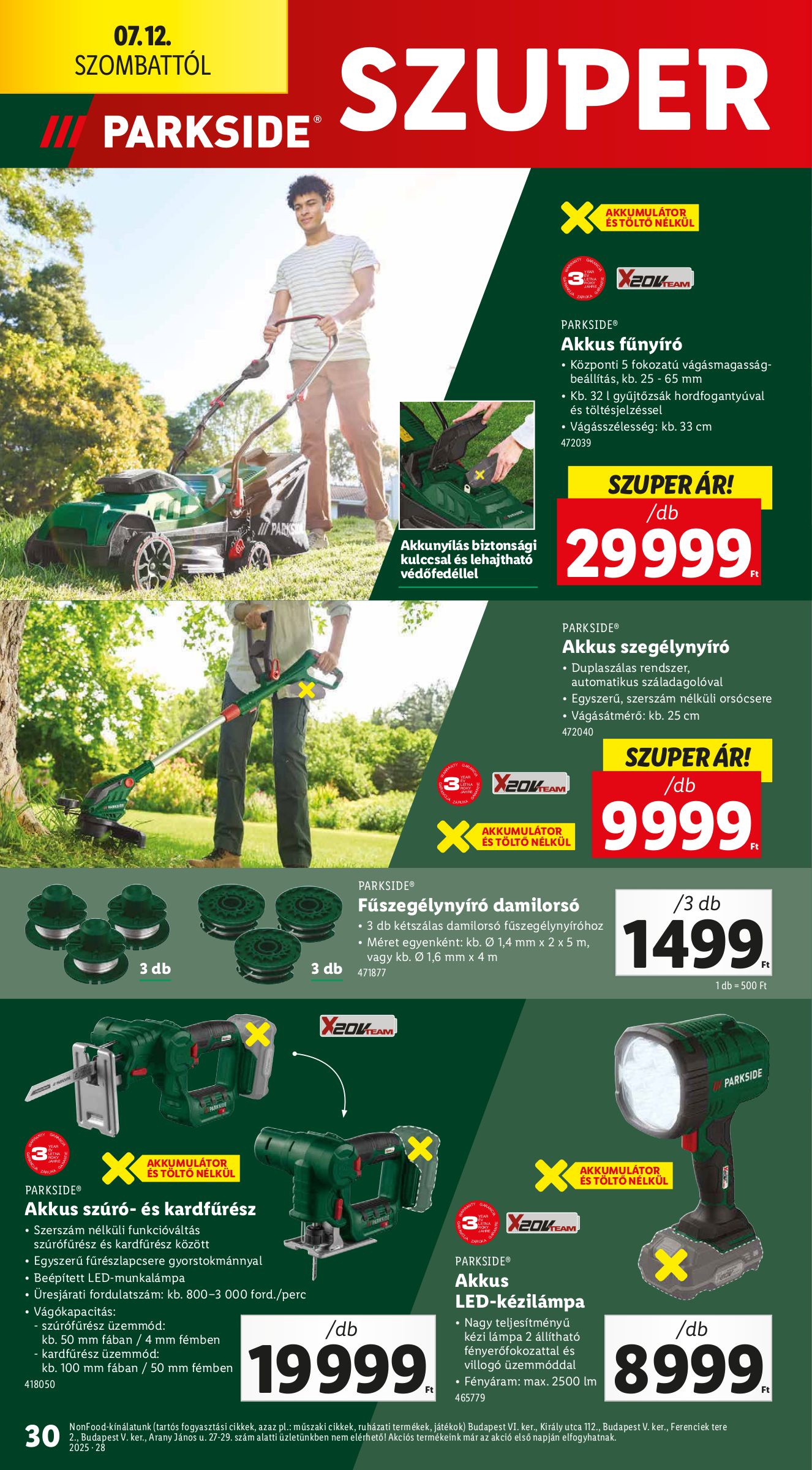 lidl - Lidl akciós újság, érvényes 07.10. - 07.16. - page: 30 lidl - Lidl akciós újság, érvényes 07.10. - 07.16. - page: 30