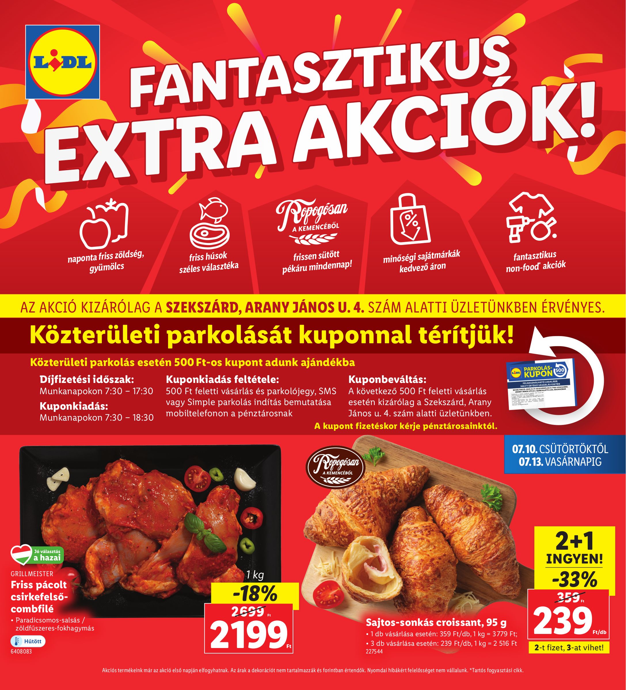 lidl - Lidl - Szekszárd akciós újság, érvényes 07.10. - 07.13.