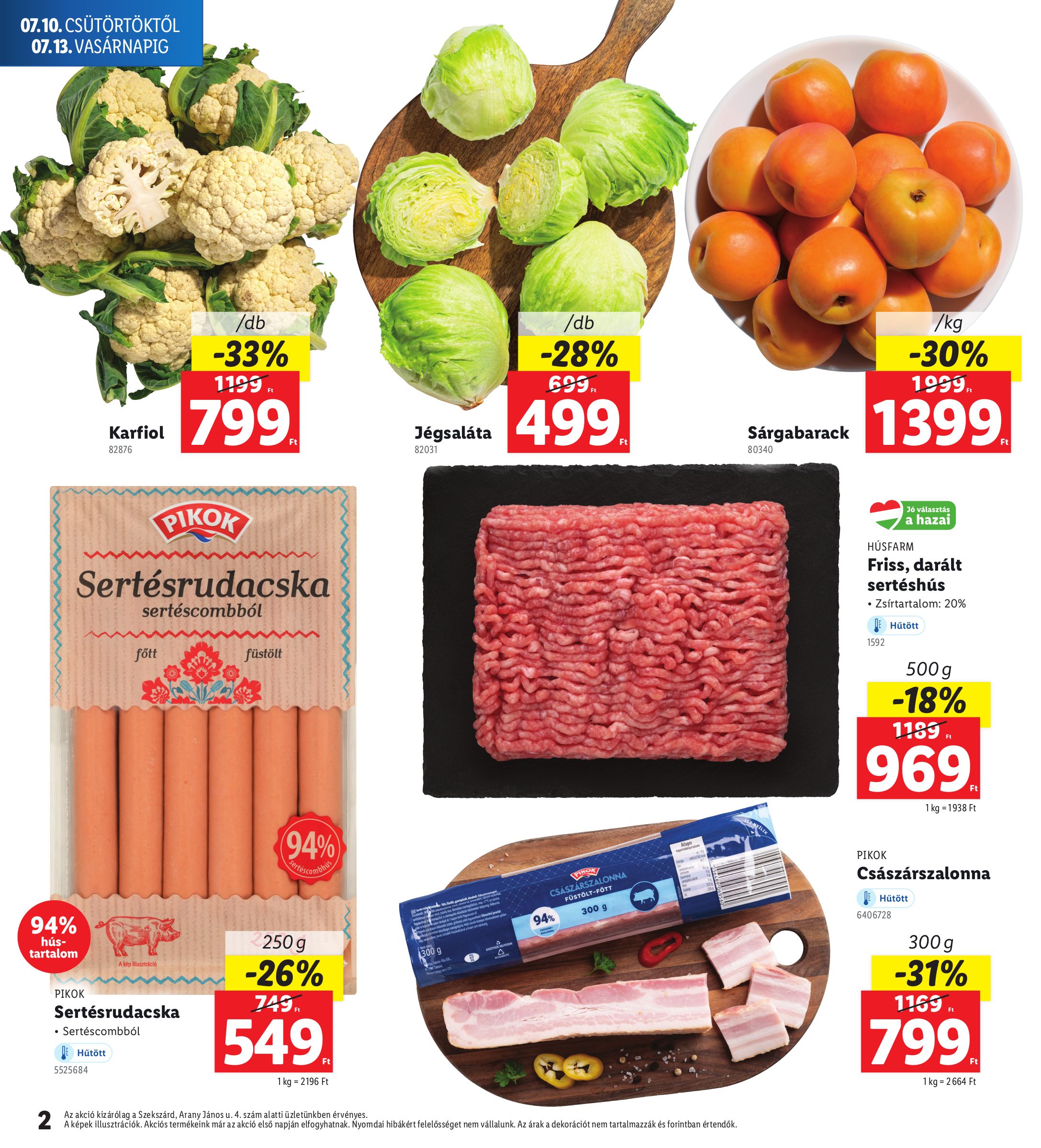 lidl - Lidl - Szekszárd akciós újság, érvényes 07.10. - 07.13. - page: 2
