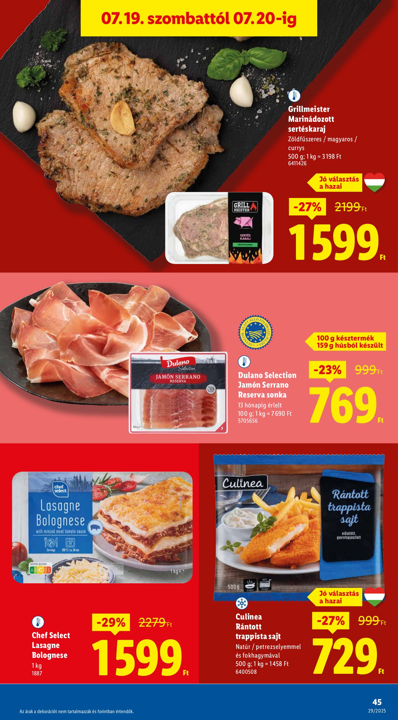 lidl - Lidl akciós újság, érvényes 07.17. - 07.23. - page: 45 lidl - Lidl akciós újság, érvényes 07.17. - 07.23. - page: 45