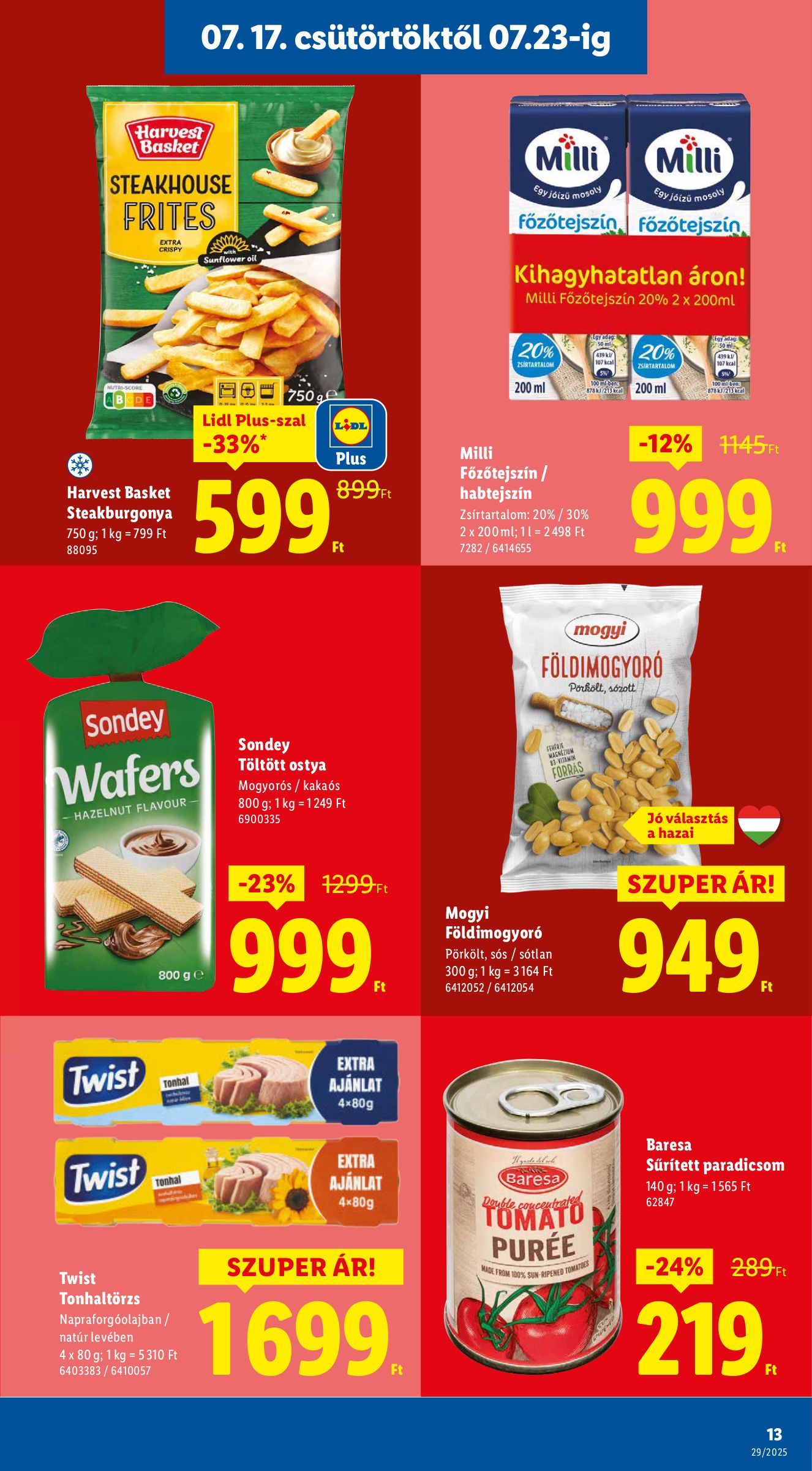 lidl - Lidl akciós újság, érvényes 07.17. - 07.23. - page: 13 lidl - Lidl akciós újság, érvényes 07.17. - 07.23. - page: 13