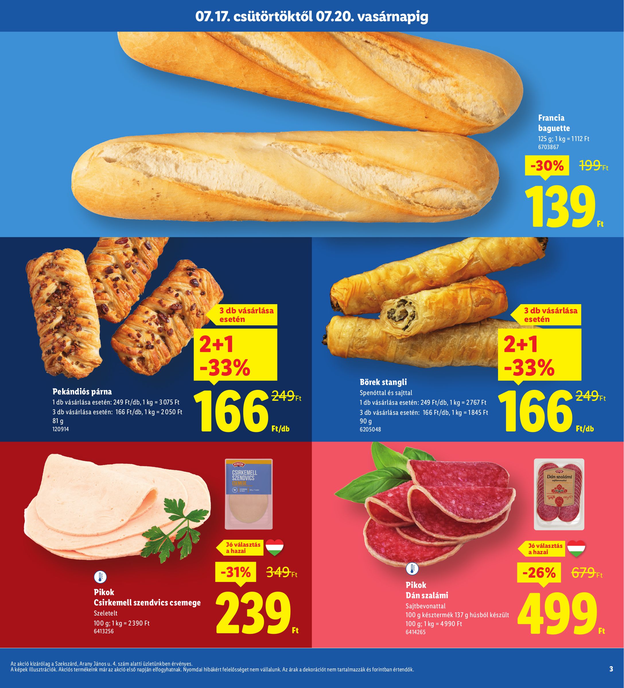 lidl - Lidl - Szekszárd akciós újság, érvényes 07.17. - 07.20. - page: 3