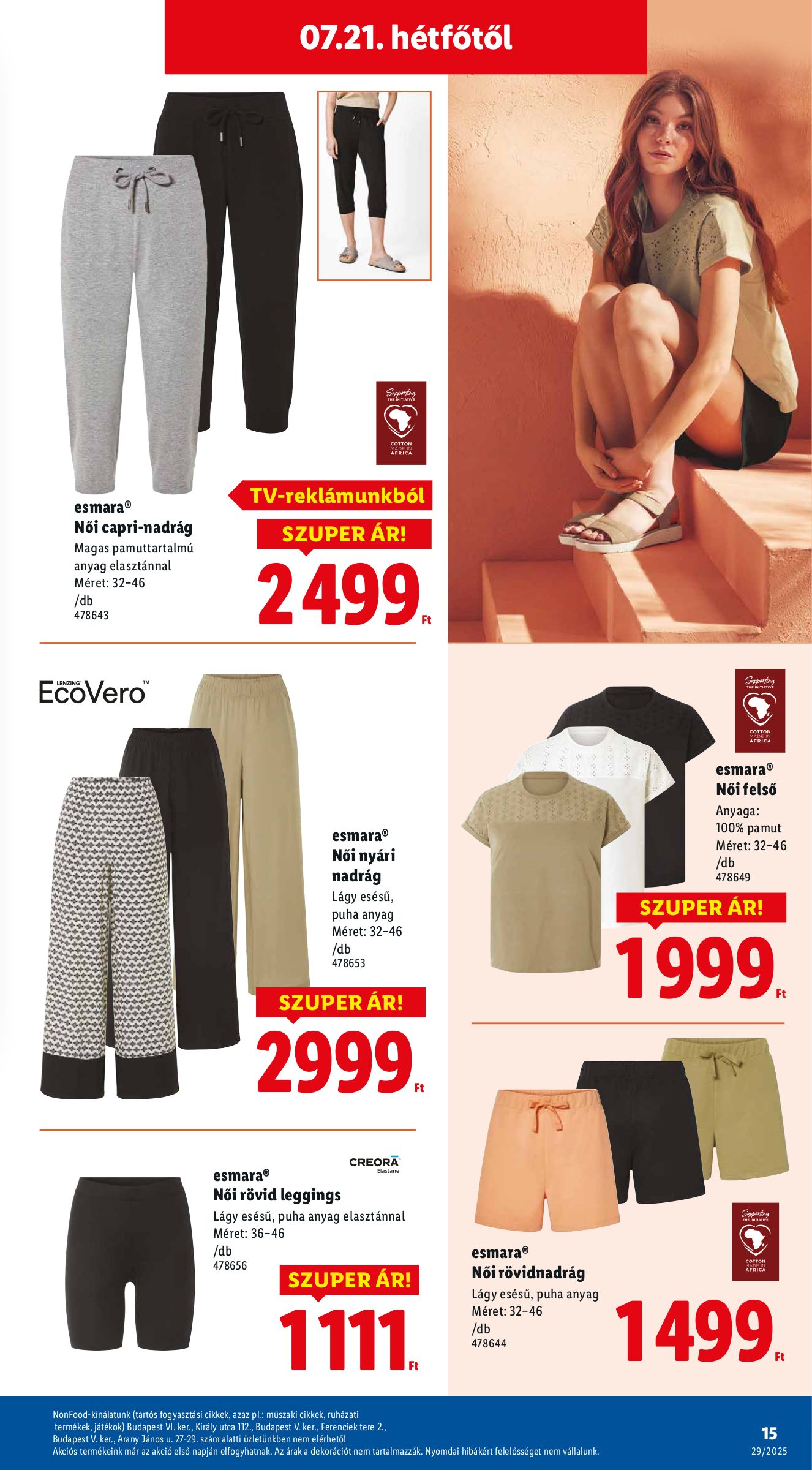 lidl - Lidl - Nonfood akciós újság, érvényes 07.17. - 07.23. - page: 15