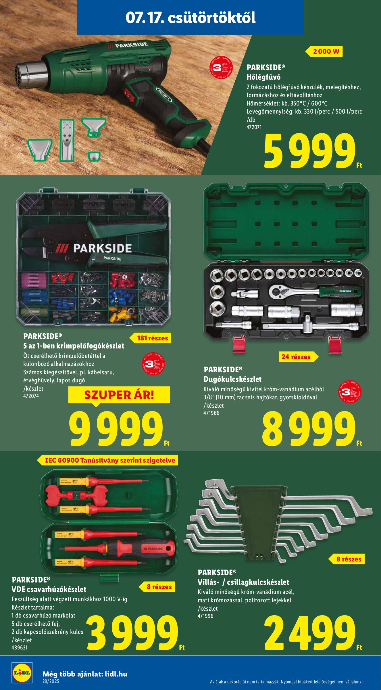 lidl - Lidl - Nonfood akciós újság, érvényes 07.17. - 07.23. - page: 4