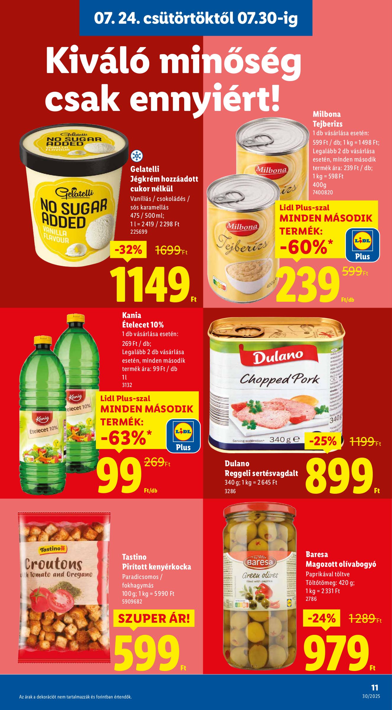 lidl - Lidl akciós újság, érvényes 07.24. - 07.30. - page: 11 lidl - Lidl akciós újság, érvényes 07.24. - 07.30. - page: 11