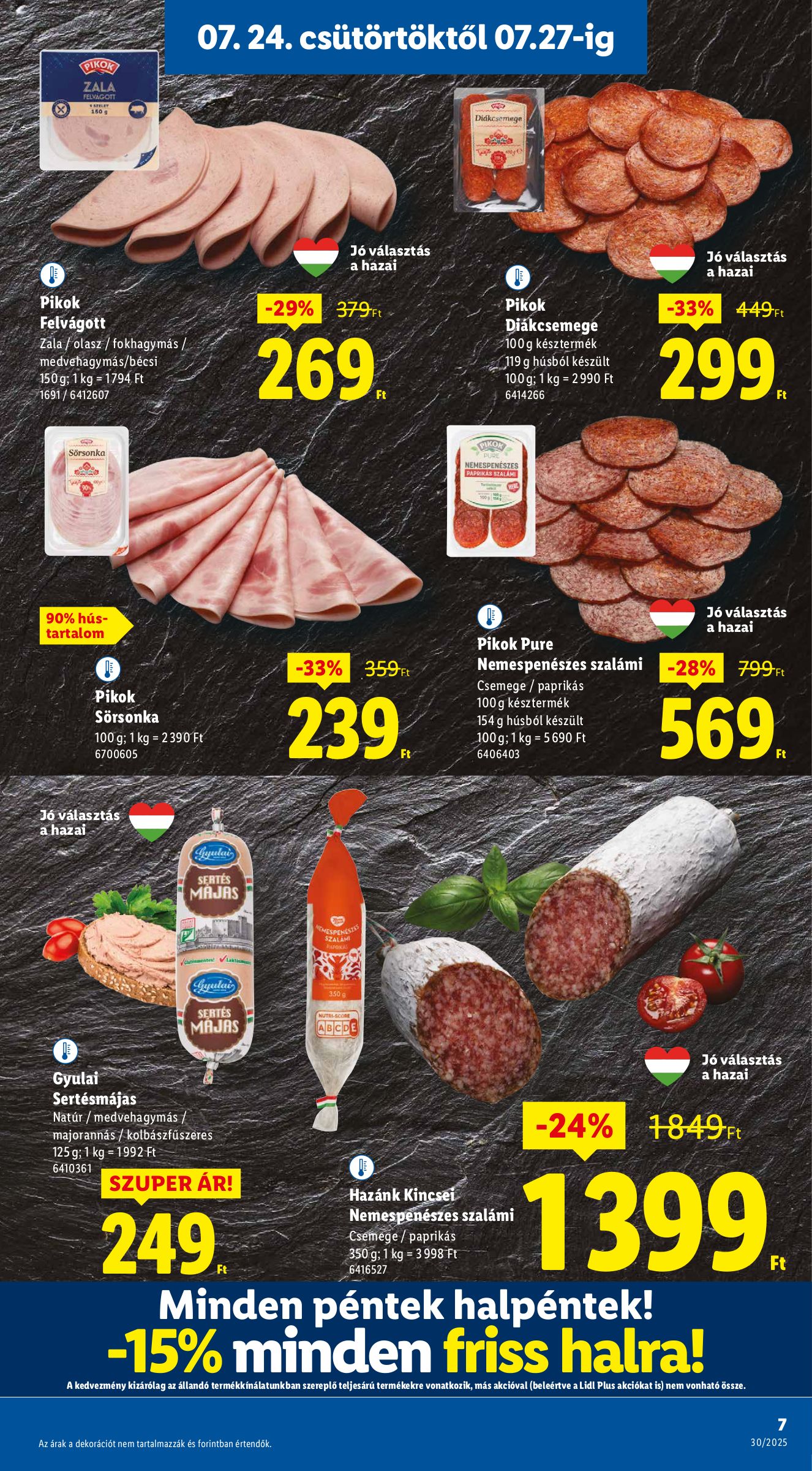 lidl - Lidl akciós újság, érvényes 07.24. - 07.30. - page: 7 lidl - Lidl akciós újság, érvényes 07.24. - 07.30. - page: 7
