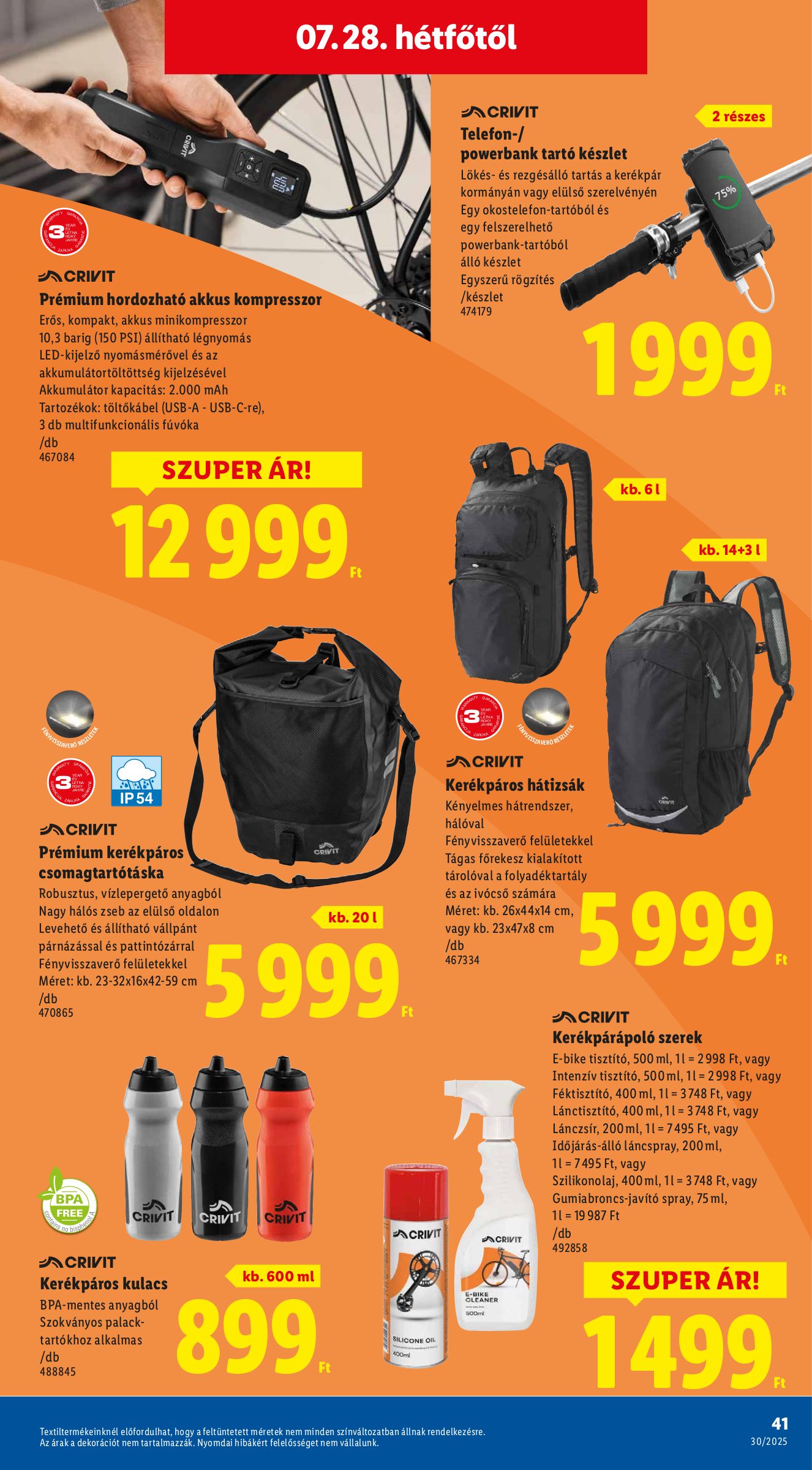 lidl - Lidl akciós újság, érvényes 07.24. - 07.30. - page: 41 lidl - Lidl akciós újság, érvényes 07.24. - 07.30. - page: 41