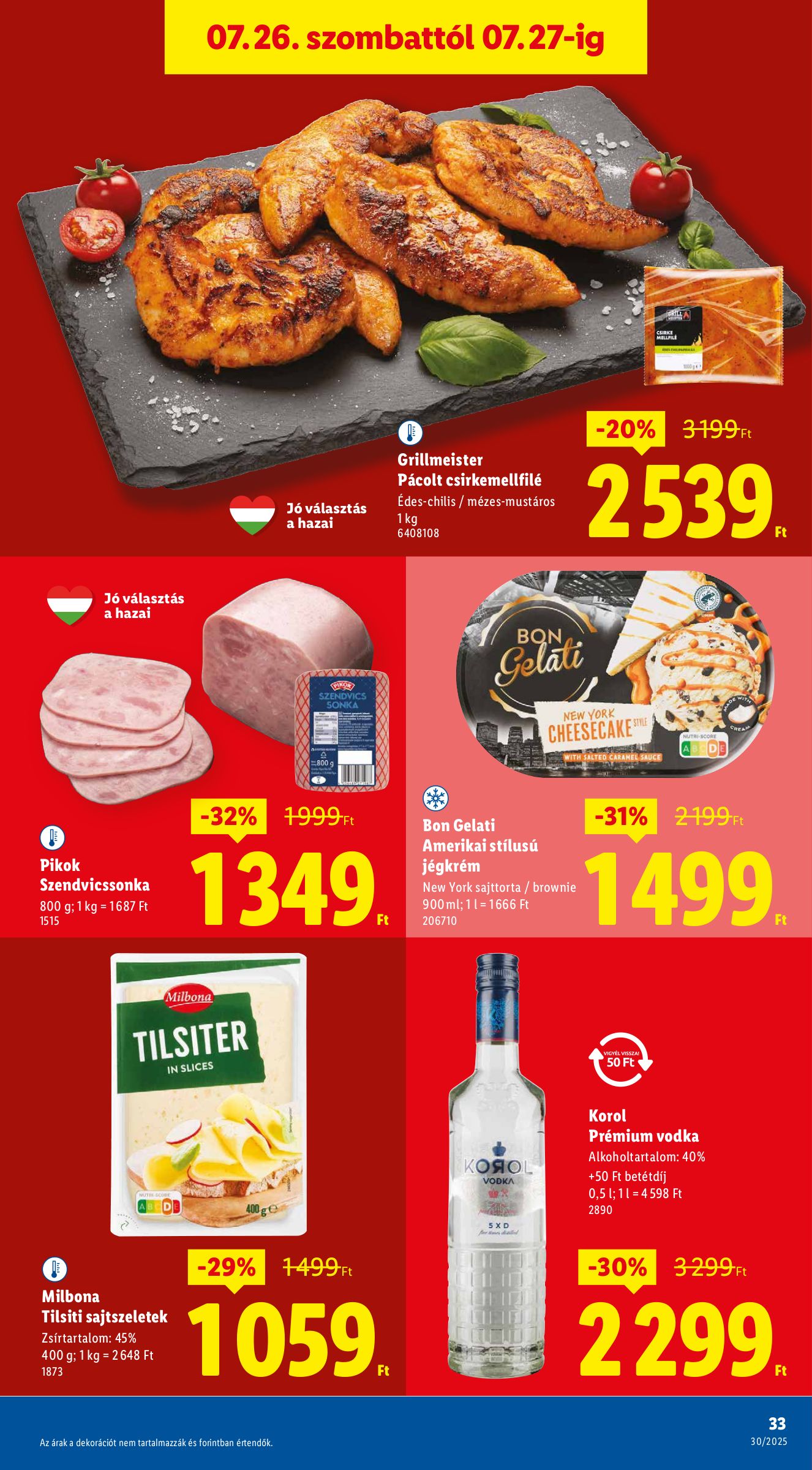 lidl - Lidl akciós újság, érvényes 07.24. - 07.30. - page: 33 lidl - Lidl akciós újság, érvényes 07.24. - 07.30. - page: 33