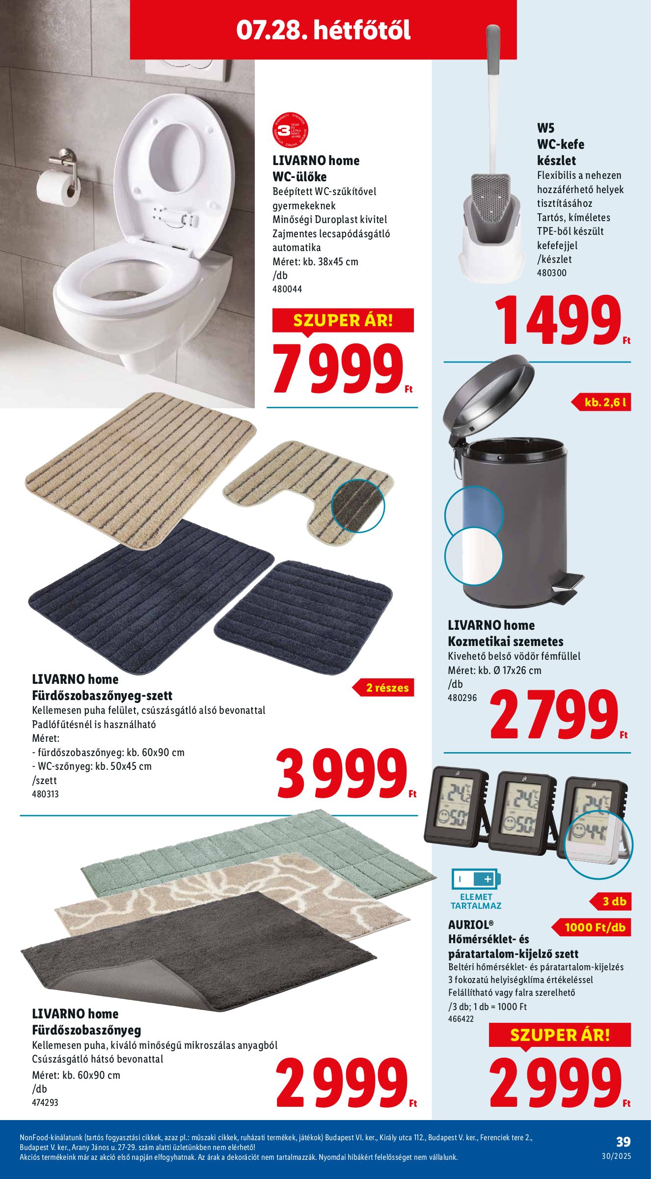 lidl - Lidl akciós újság, érvényes 07.24. - 07.30. - page: 39 lidl - Lidl akciós újság, érvényes 07.24. - 07.30. - page: 39