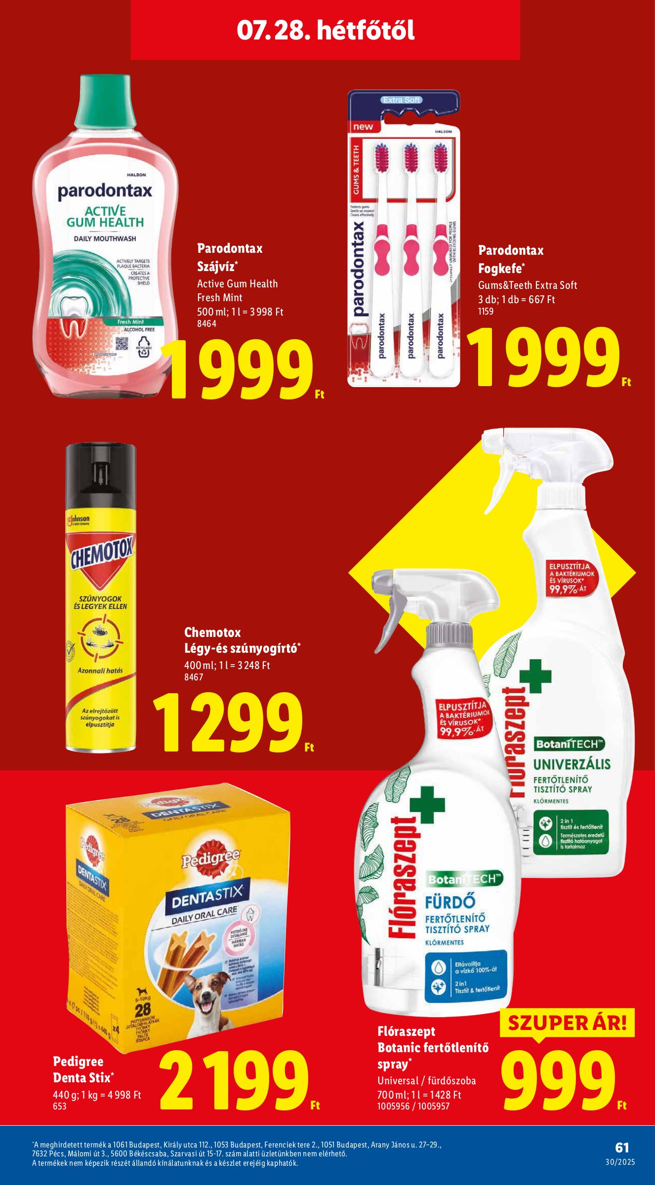 lidl - Lidl akciós újság, érvényes 07.24. - 07.30. - page: 61 lidl - Lidl akciós újság, érvényes 07.24. - 07.30. - page: 61