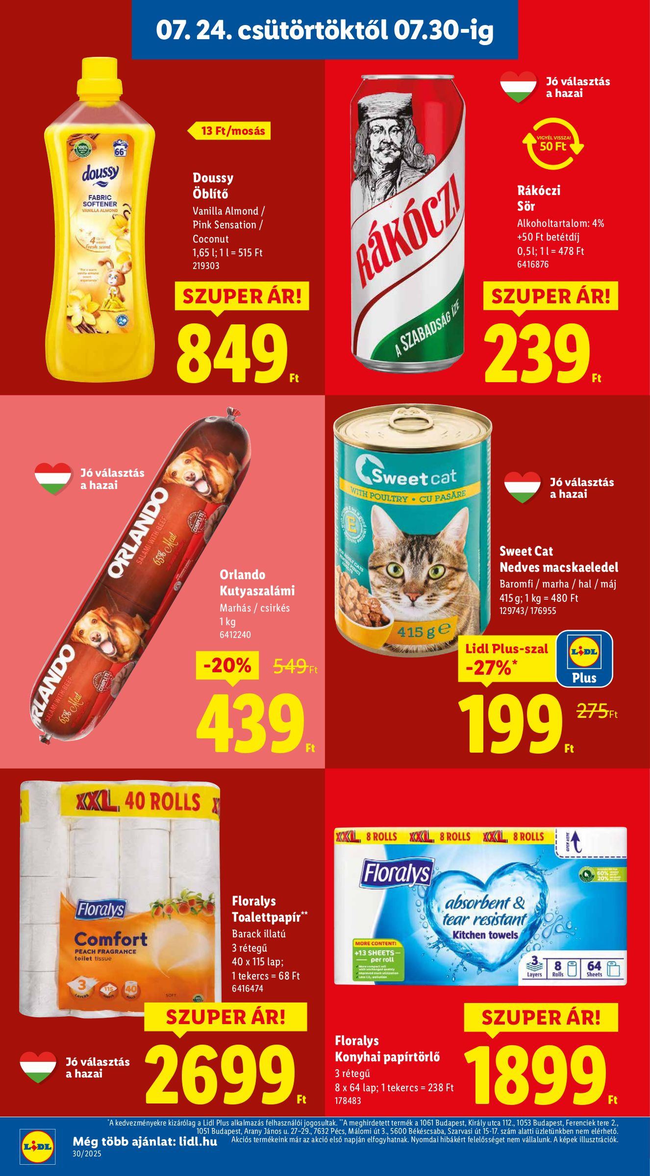 lidl - Lidl akciós újság, érvényes 07.24. - 07.30. - page: 14 lidl - Lidl akciós újság, érvényes 07.24. - 07.30. - page: 14
