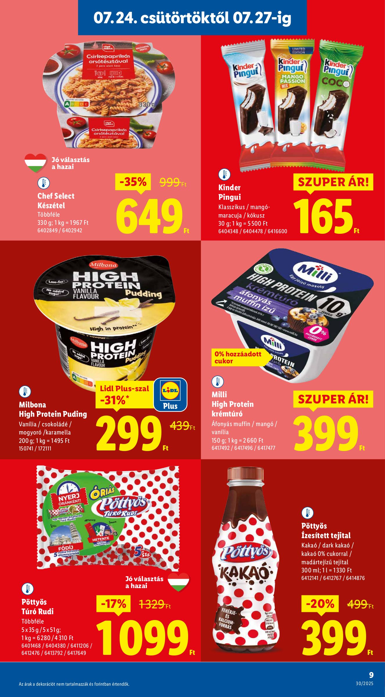 lidl - Lidl akciós újság, érvényes 07.24. - 07.30. - page: 9 lidl - Lidl akciós újság, érvényes 07.24. - 07.30. - page: 9