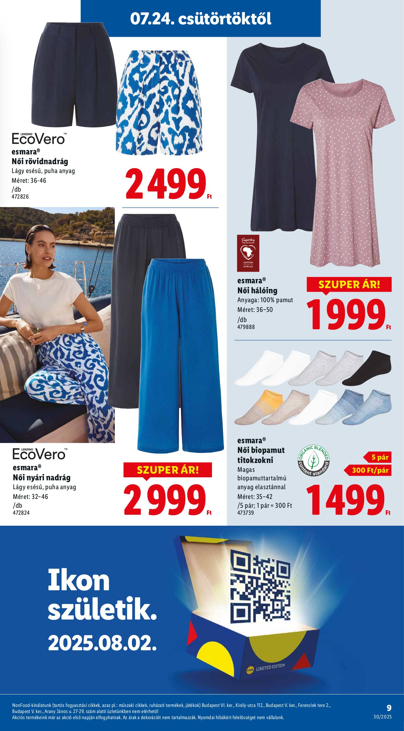lidl - Lidl - Nonfood akciós újság, érvényes 07.24. - 07.30. - page: 9