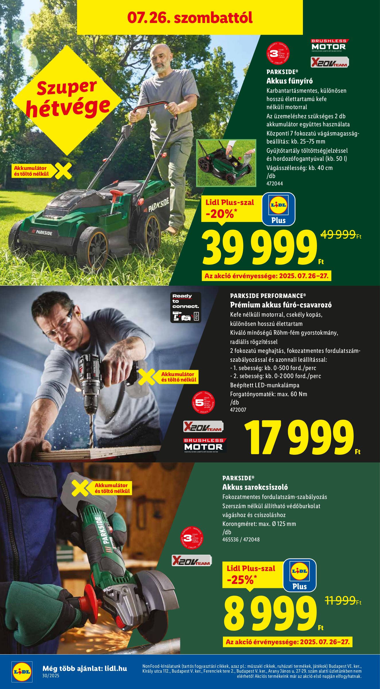 lidl - Lidl - Nonfood akciós újság, érvényes 07.24. - 07.30. - page: 12