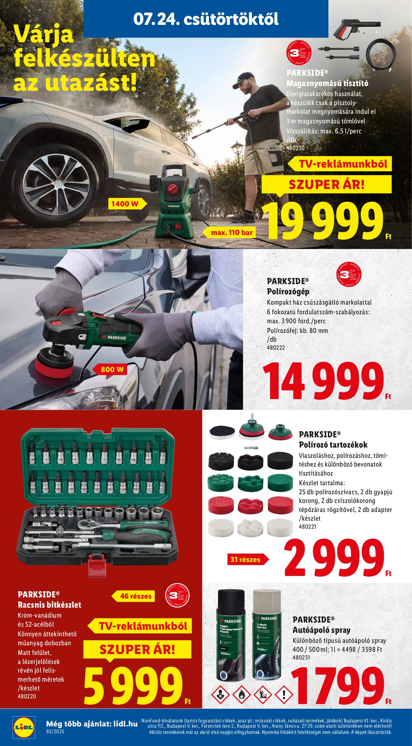 lidl - Lidl - Nonfood akciós újság, érvényes 07.24. - 07.30. - page: 4