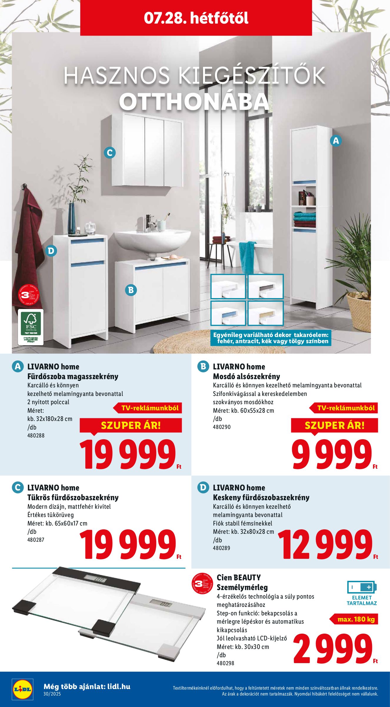 lidl - Lidl - Nonfood akciós újság, érvényes 07.24. - 07.30. - page: 14