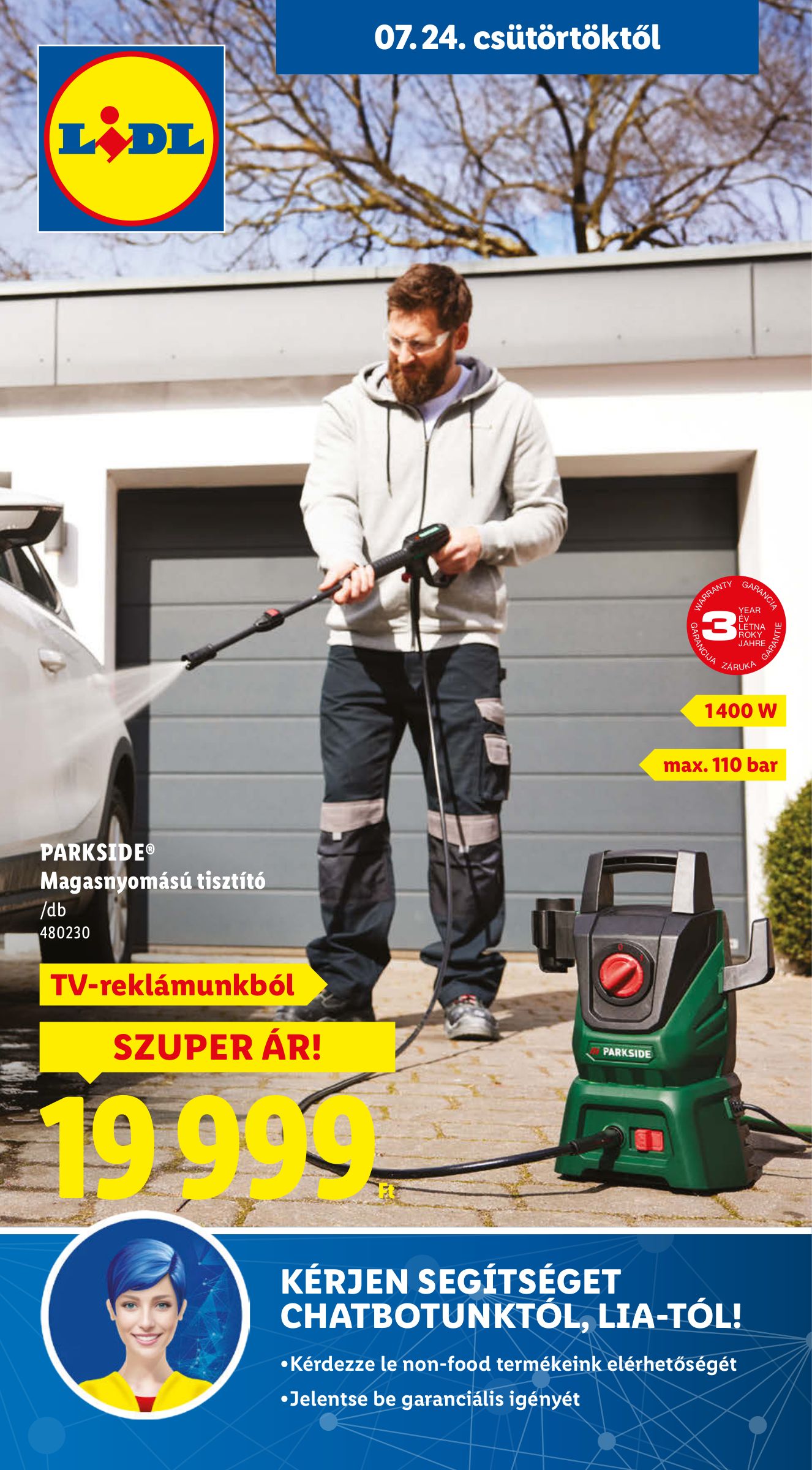 lidl - Lidl - Nonfood akciós újság, érvényes 07.24. - 07.30.