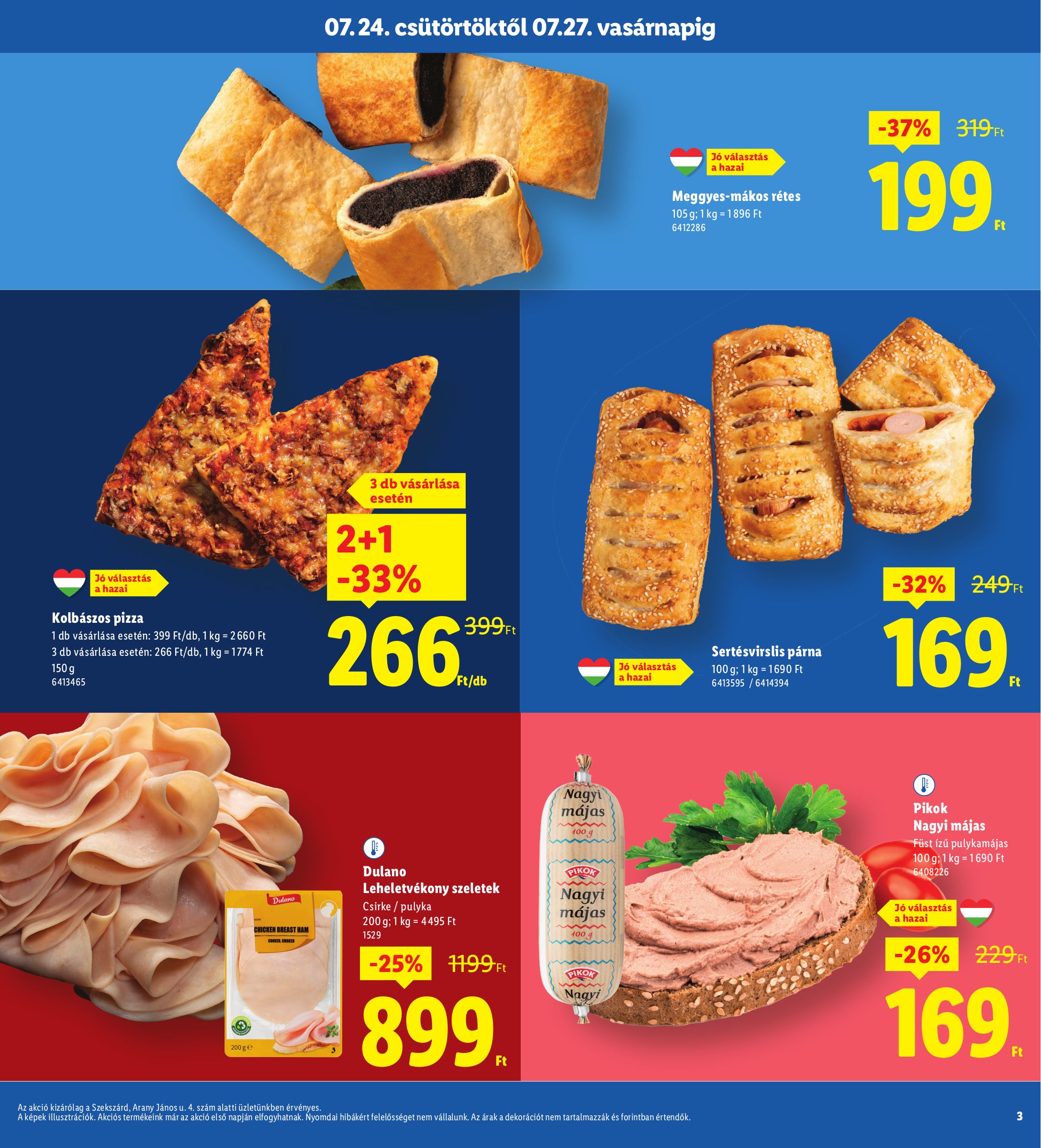 lidl - Lidl - Szekszárd akciós újság, érvényes 07.24. - 07.27. - page: 3