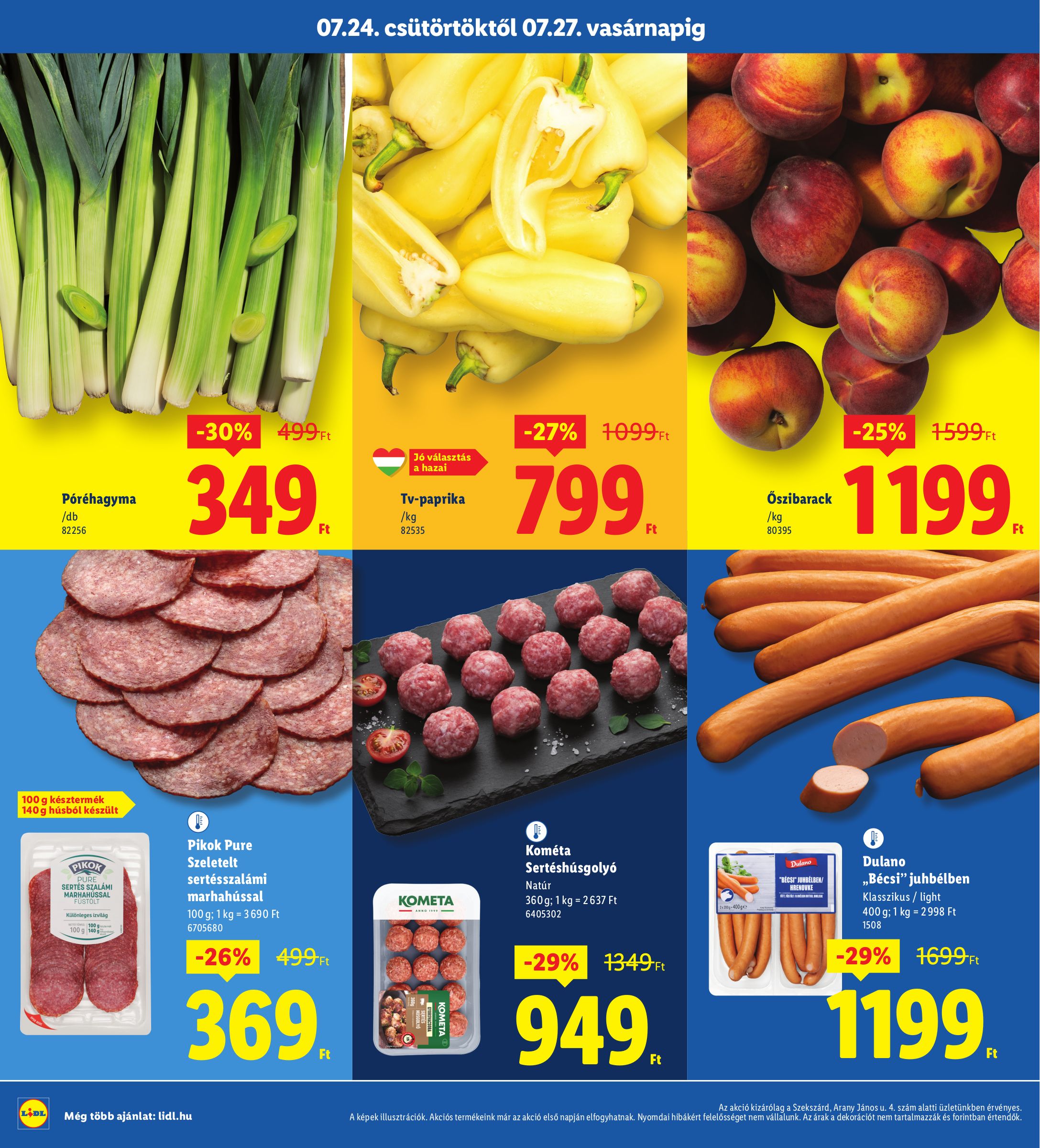 lidl - Lidl - Szekszárd akciós újság, érvényes 07.24. - 07.27. - page: 2