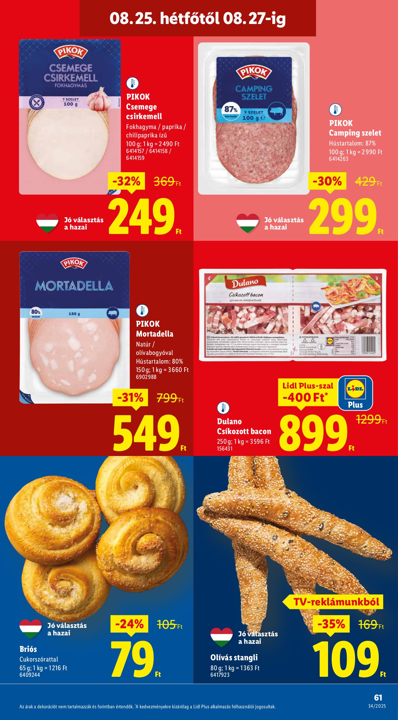 lidl - Lidl akciós újság, érvényes 08.21. - 08.27. - page: 61 lidl - Lidl akciós újság, érvényes 08.21. - 08.27. - page: 61