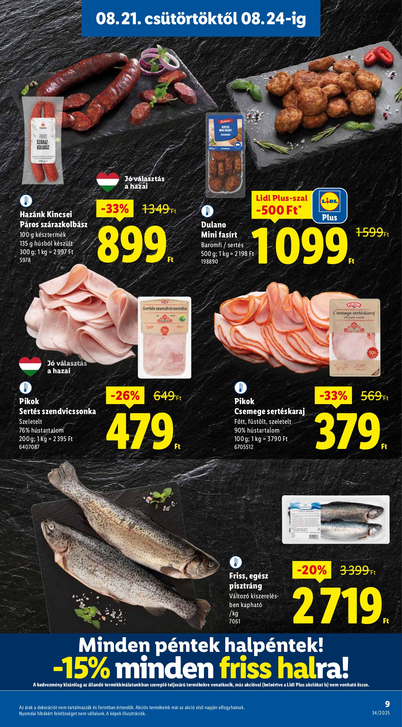 lidl - Lidl akciós újság, érvényes 08.21. - 08.27. - page: 9 lidl - Lidl akciós újság, érvényes 08.21. - 08.27. - page: 9