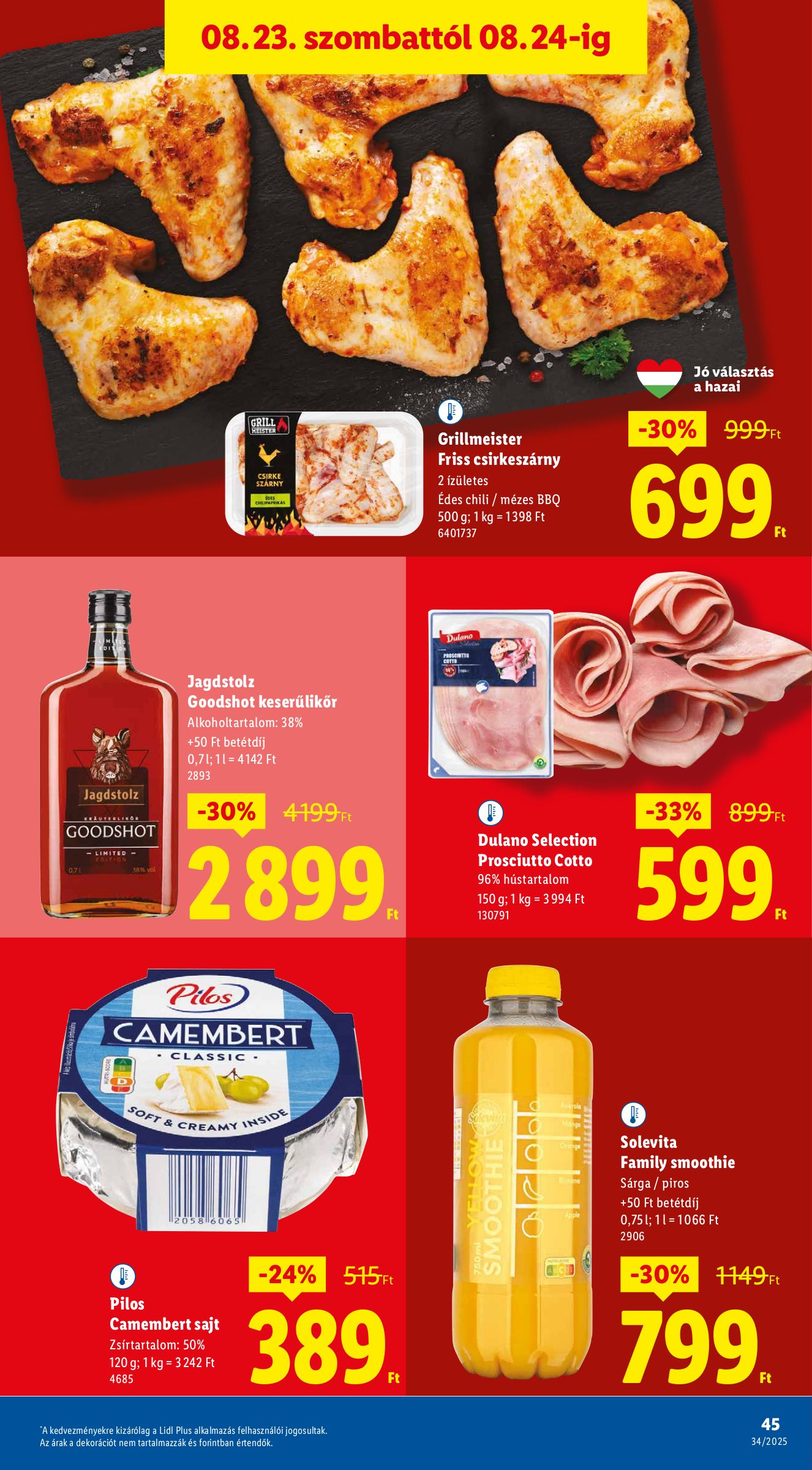 lidl - Lidl akciós újság, érvényes 08.21. - 08.27. - page: 45 lidl - Lidl akciós újság, érvényes 08.21. - 08.27. - page: 45