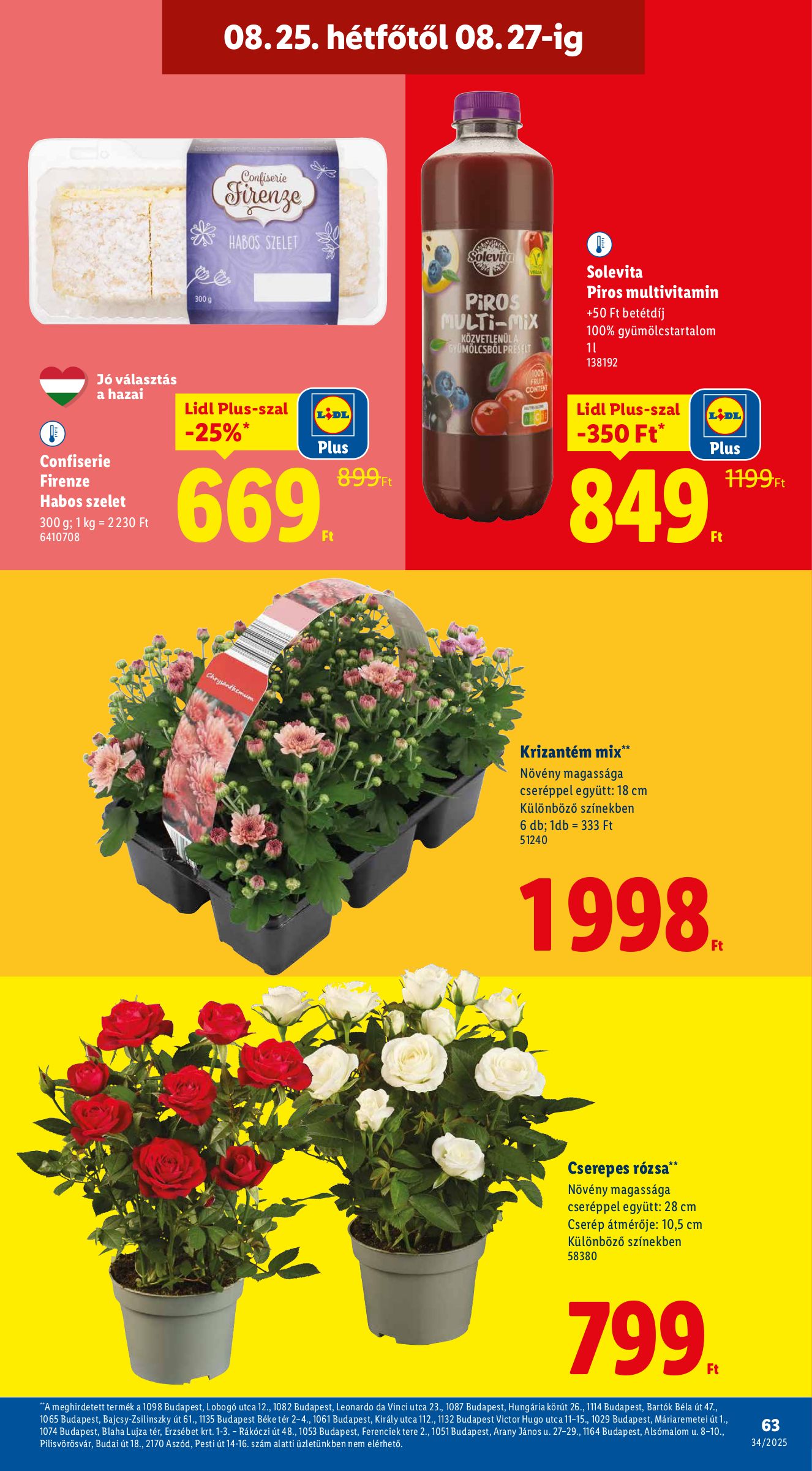 lidl - Lidl akciós újság, érvényes 08.21. - 08.27. - page: 63 lidl - Lidl akciós újság, érvényes 08.21. - 08.27. - page: 63