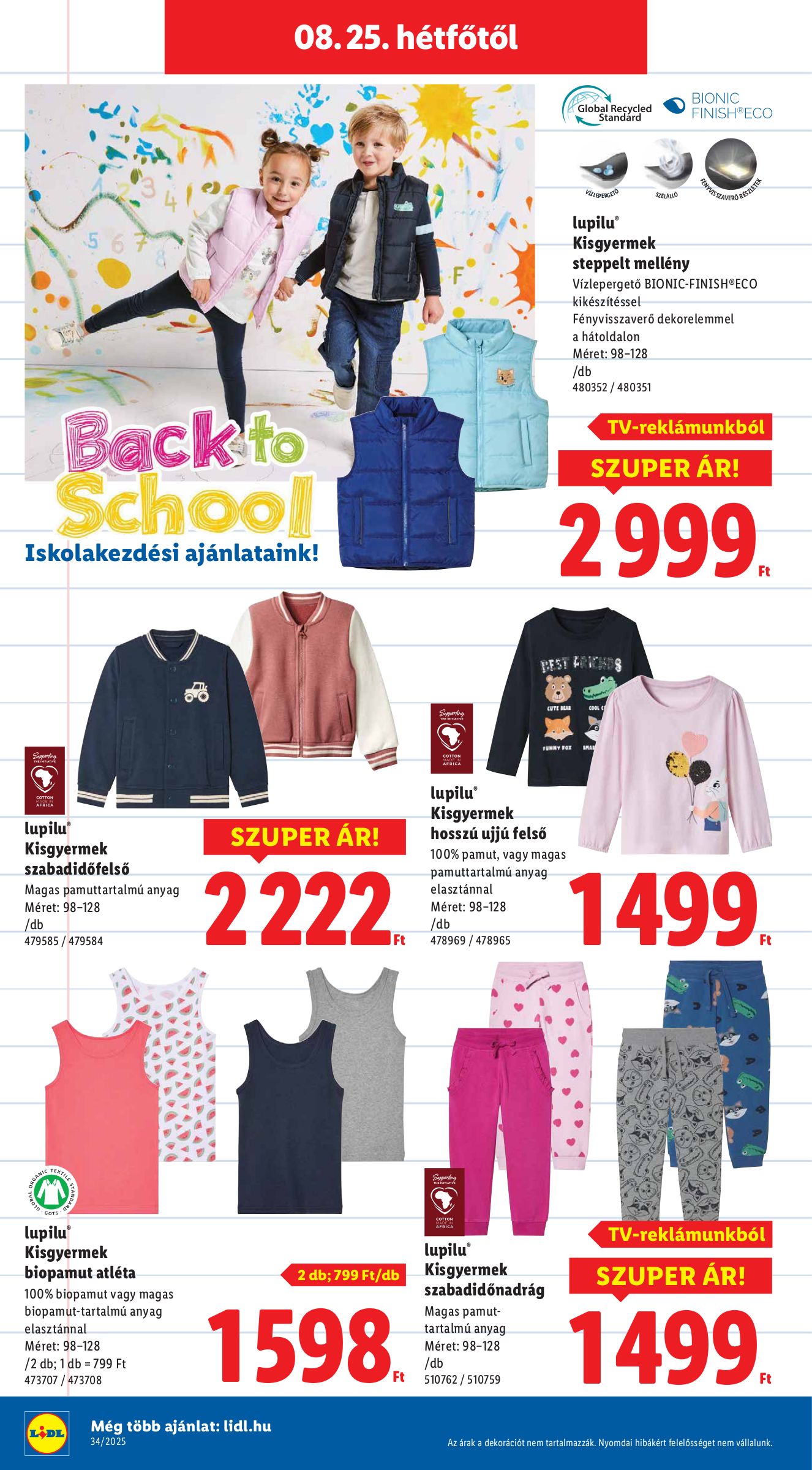 lidl - Lidl - Nonfood akciós újság, érvényes 08.21. - 08.27. - page: 14