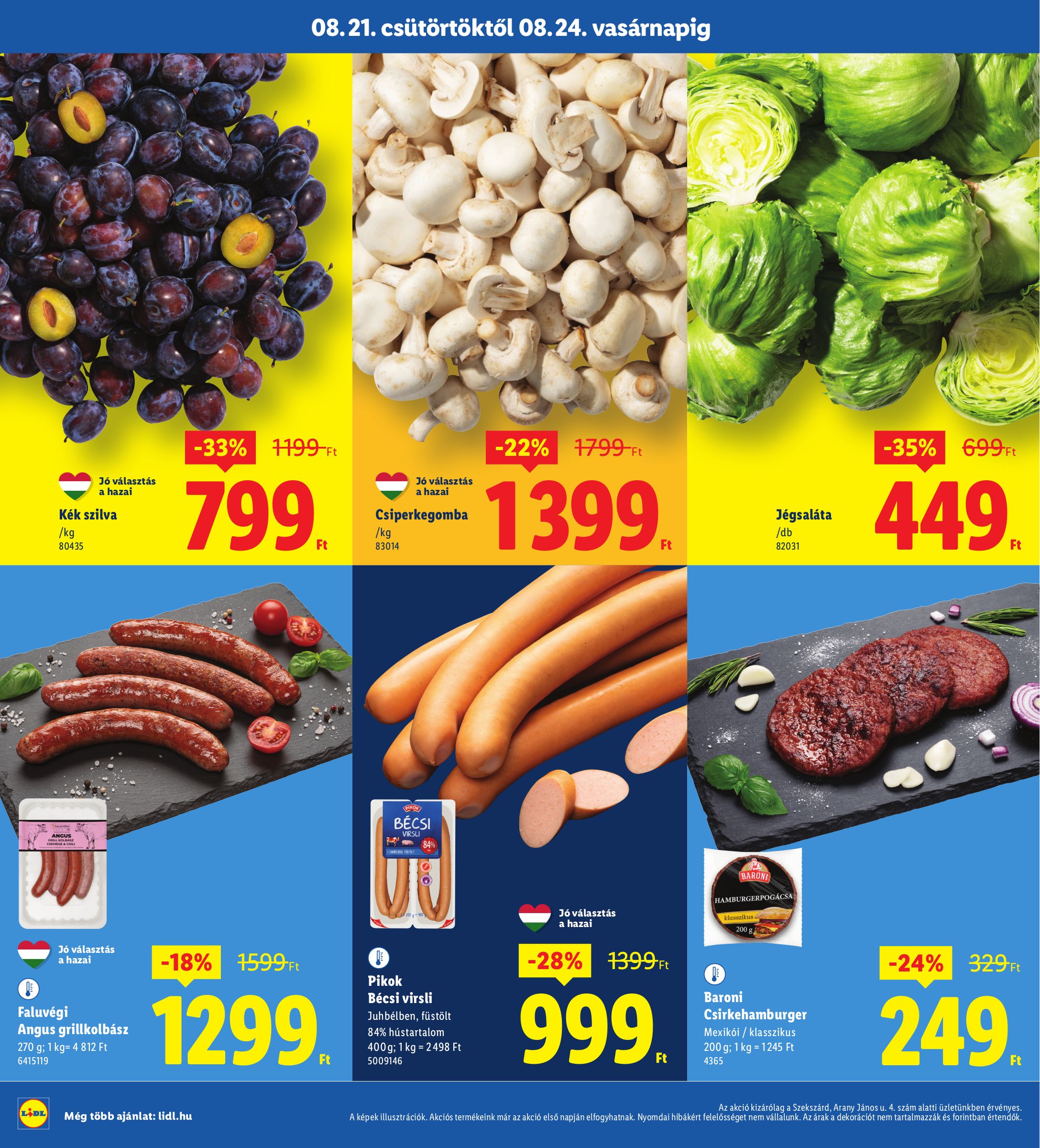 lidl - Lidl - Szekszárd akciós újság, érvényes 08.21. - 08.24. - page: 2