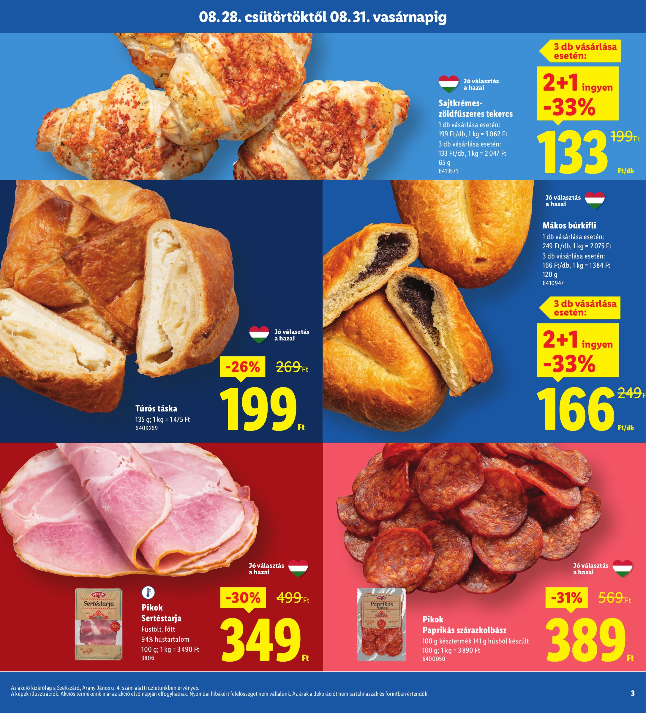 lidl - Lidl - Szekszárd akciós újság, érvényes 08.28. - 08.31. - page: 3