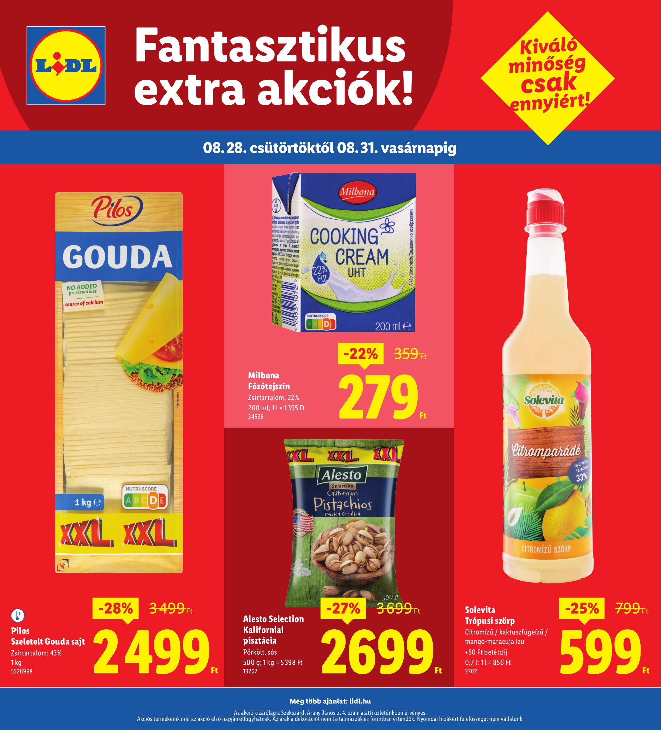 lidl - Lidl - Szekszárd akciós újság, érvényes 08.28. - 08.31. - page: 4