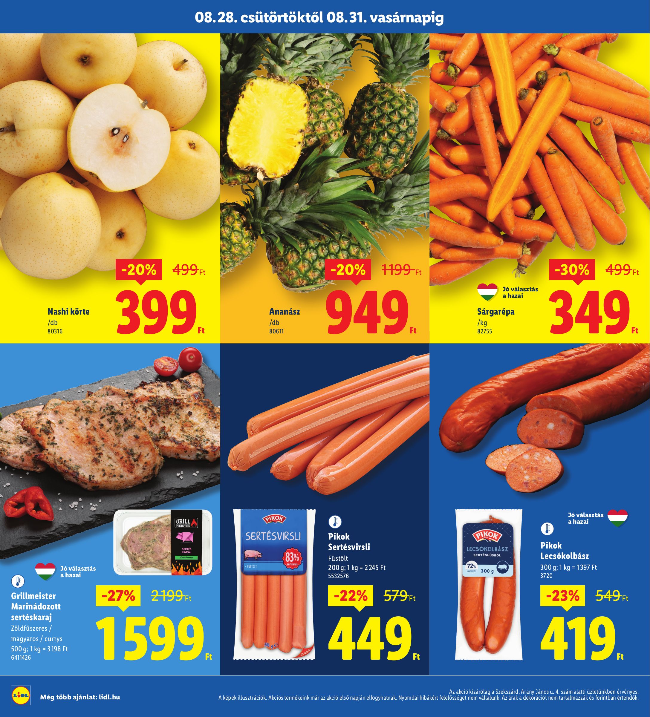lidl - Lidl - Szekszárd akciós újság, érvényes 08.28. - 08.31. - page: 2