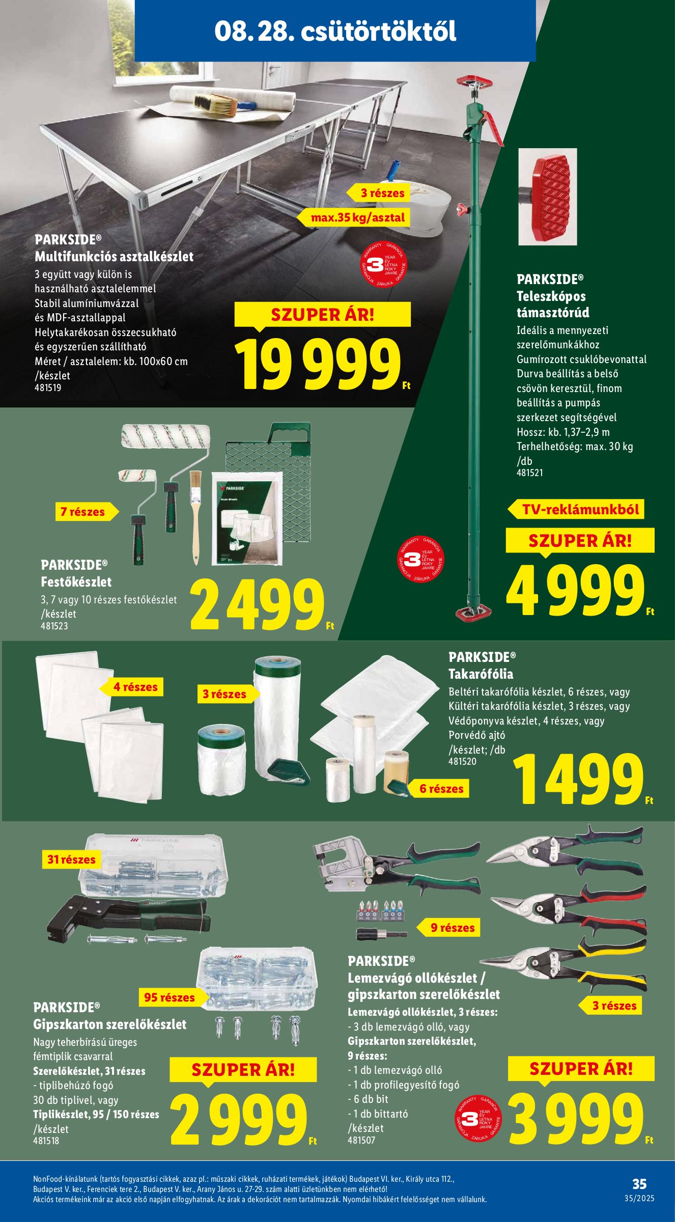 lidl - Lidl akciós újság, érvényes 08.28. - 09.03. - page: 35 lidl - Lidl akciós újság, érvényes 08.28. - 09.03. - page: 35