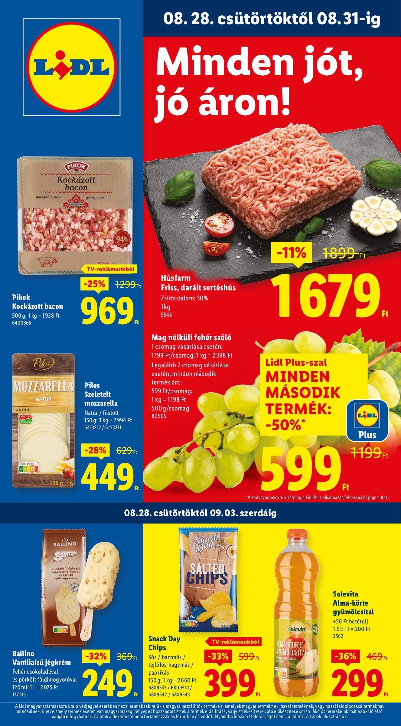 lidl - Lidl akciós újság, érvényes 08.28. - 09.03. - page: 1 lidl - Lidl akciós újság, érvényes 08.28. - 09.03. - page: 1