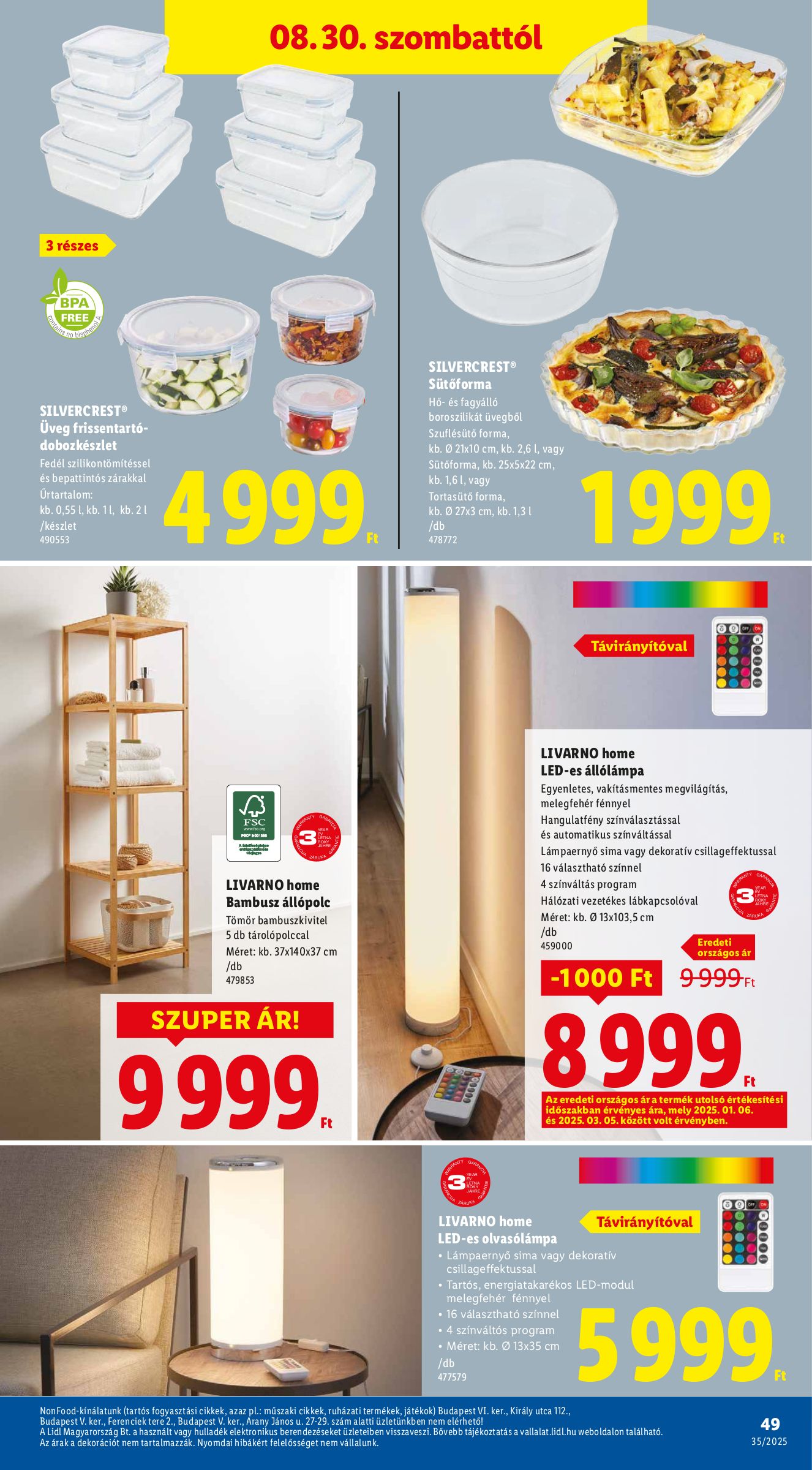 lidl - Lidl akciós újság, érvényes 08.28. - 09.03. - page: 49 lidl - Lidl akciós újság, érvényes 08.28. - 09.03. - page: 49