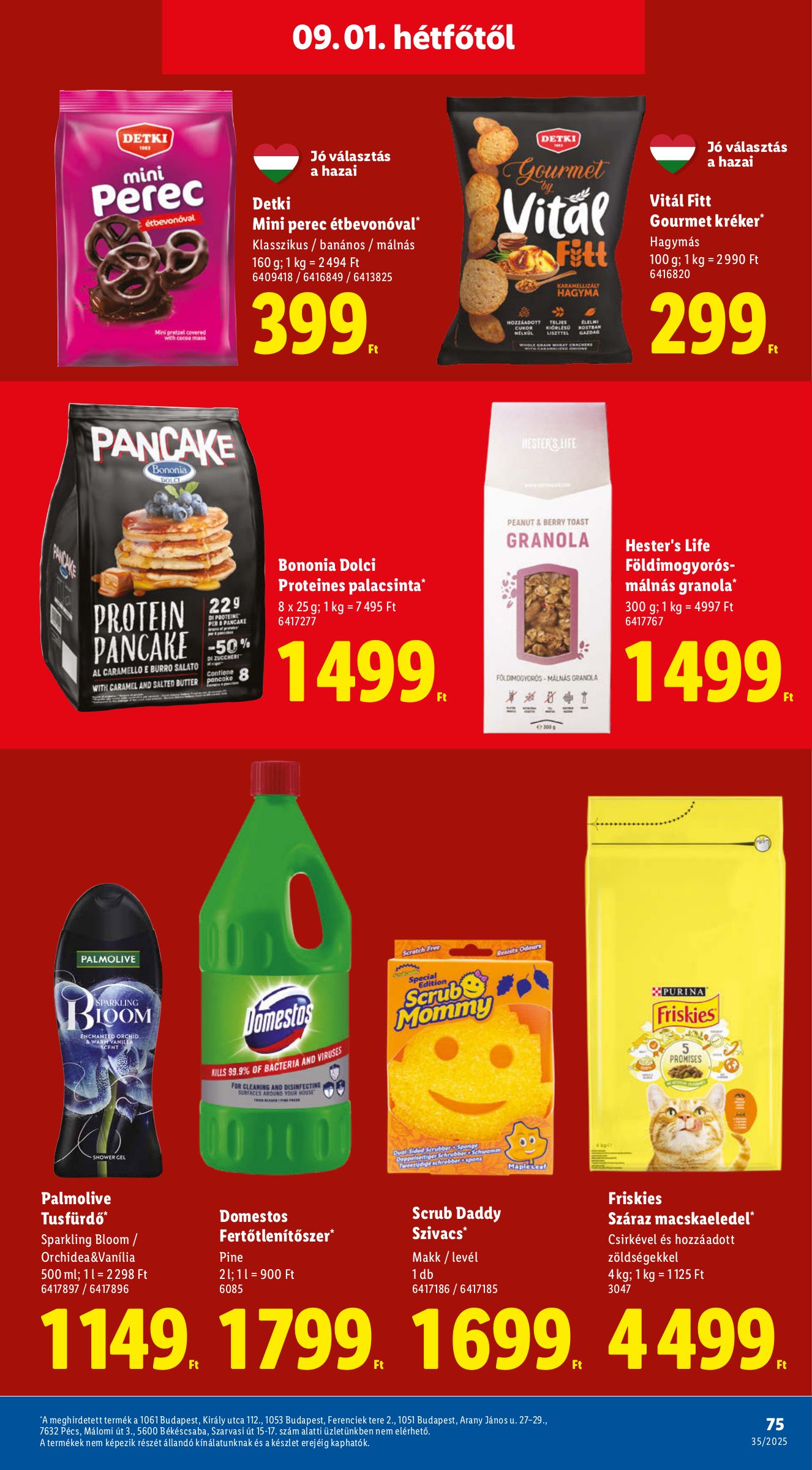 lidl - Lidl akciós újság, érvényes 08.28. - 09.03. - page: 75 lidl - Lidl akciós újság, érvényes 08.28. - 09.03. - page: 75